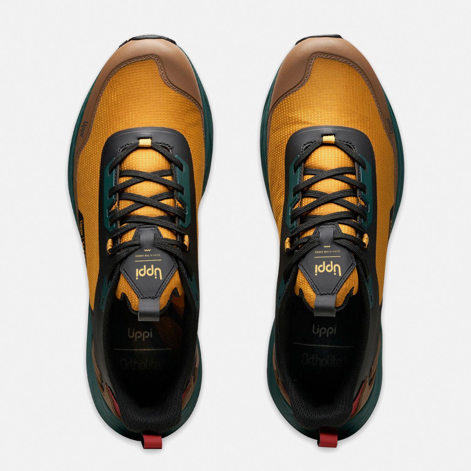 Zapatilla Hombre Kronos Mostaza / Negro Lippi I26-3