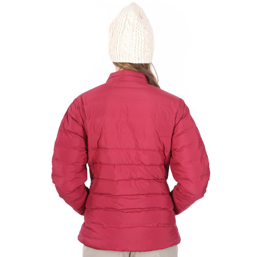 Chaqueta Mujer Aspen Down Hoody Jacket Frambuesa Oscuro Lippi-3