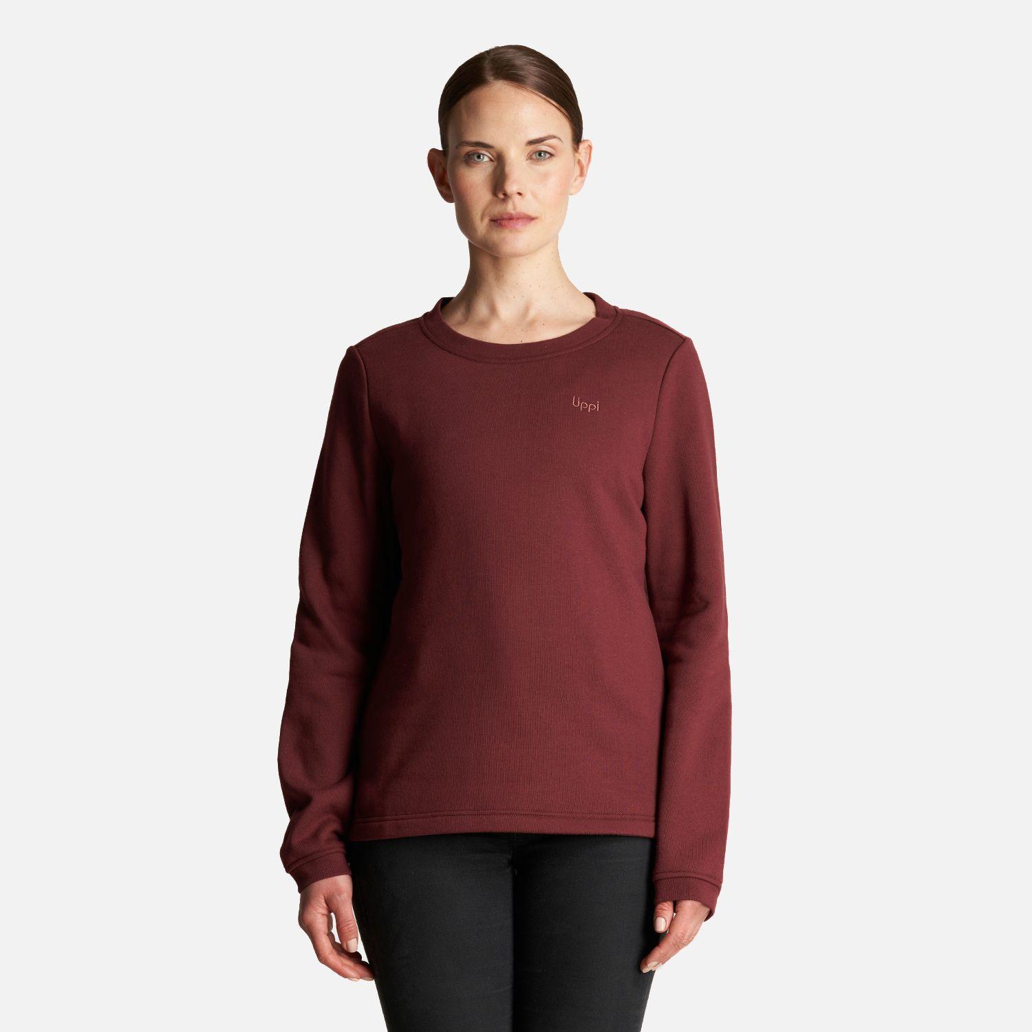 Poleron Mujer Insigne Sweatshirt Vino Lippi V23-1