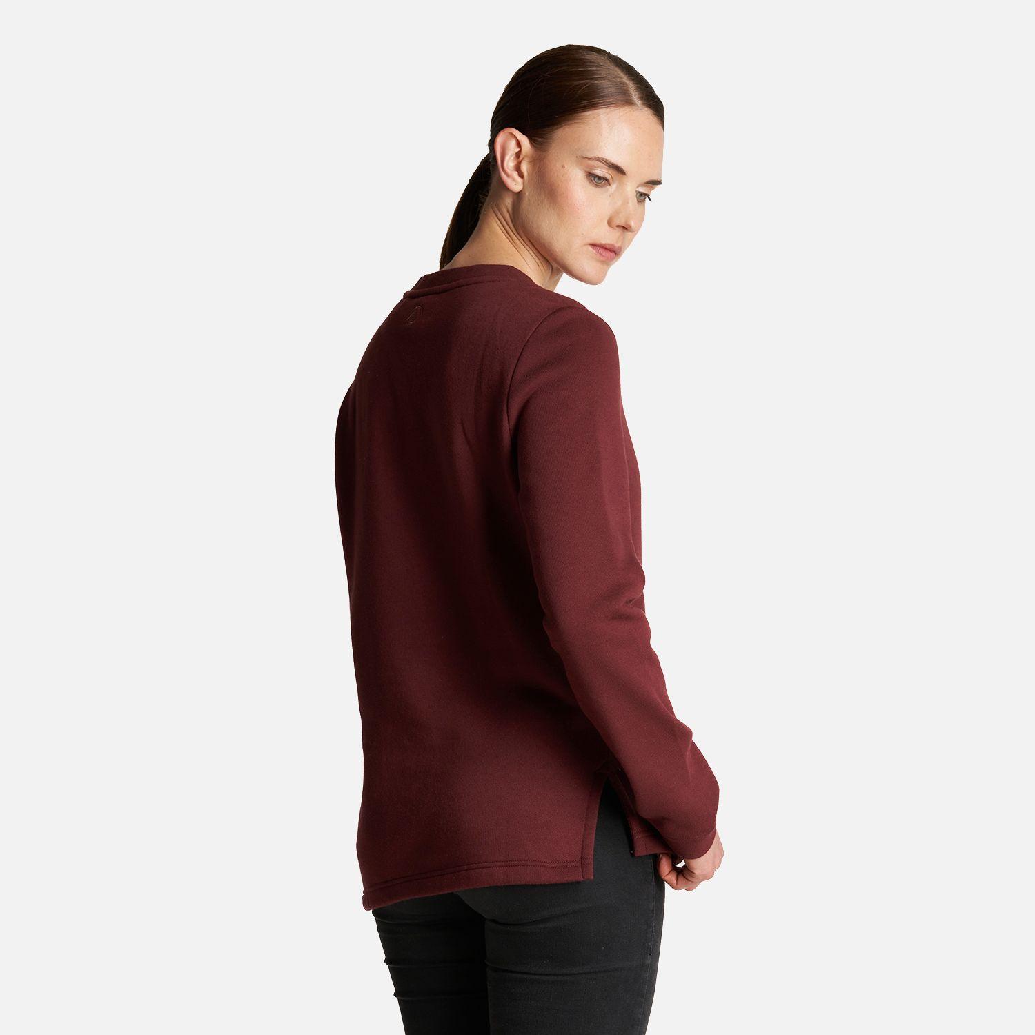 Poleron Mujer Insigne Sweatshirt Vino Lippi V23-4