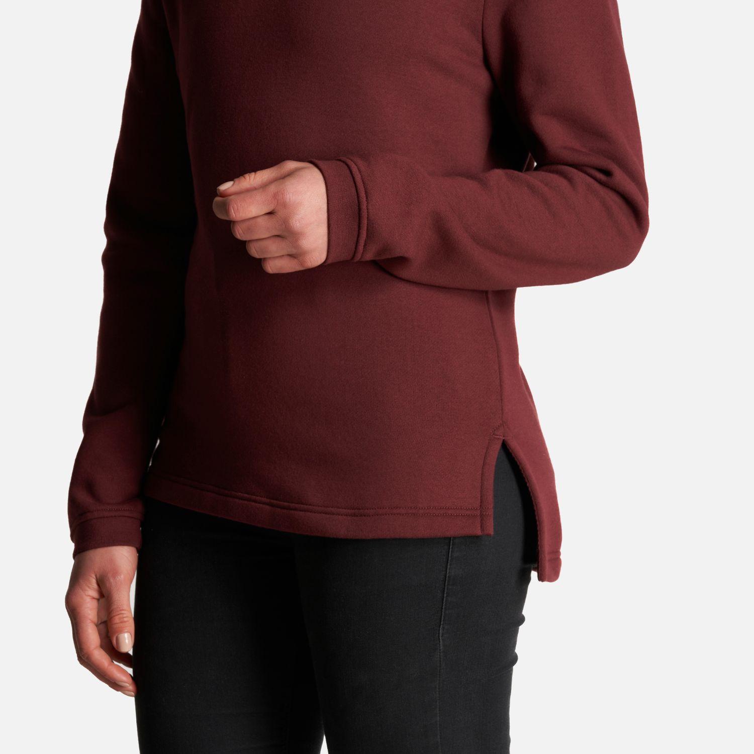 Poleron Mujer Insigne Sweatshirt Vino Lippi V23-5