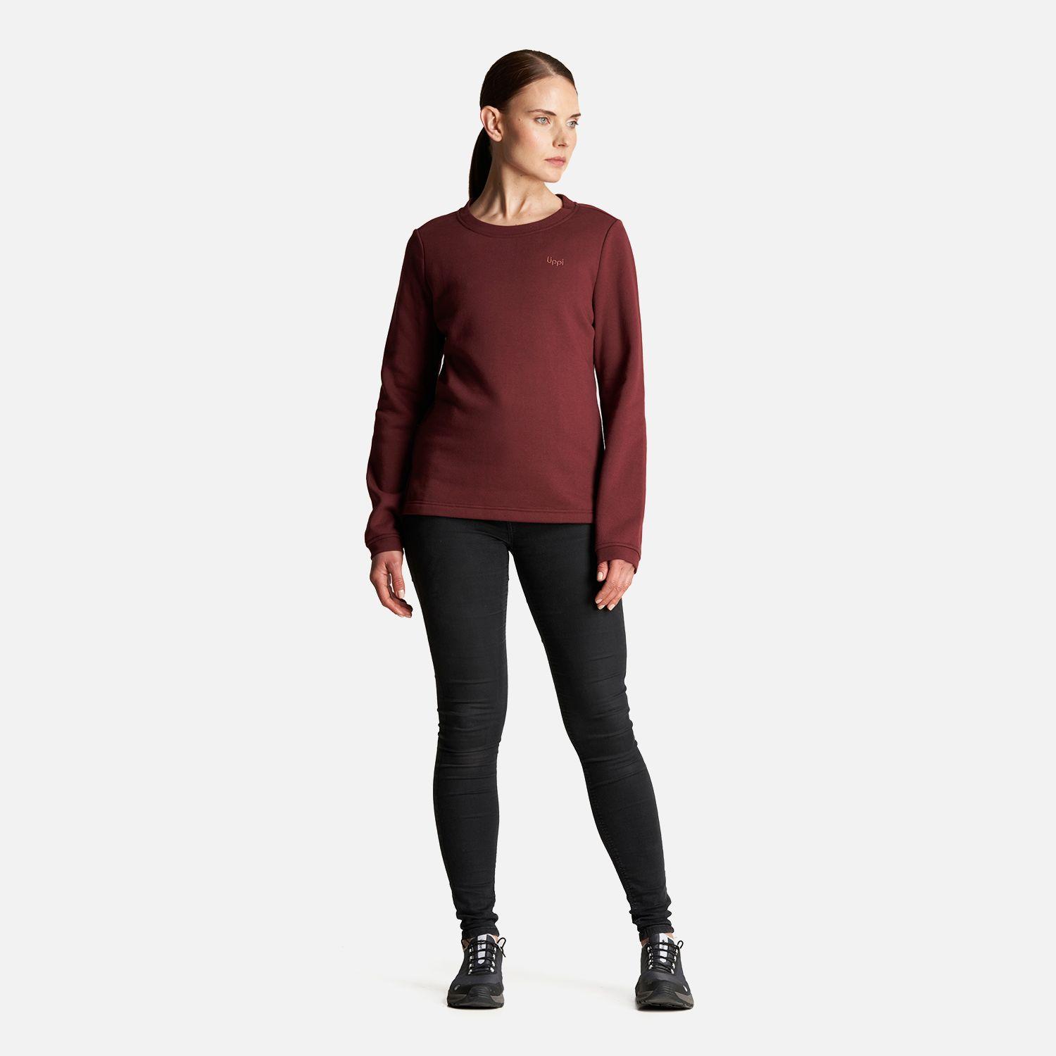 Poleron Mujer Insigne Sweatshirt Vino Lippi V23-6