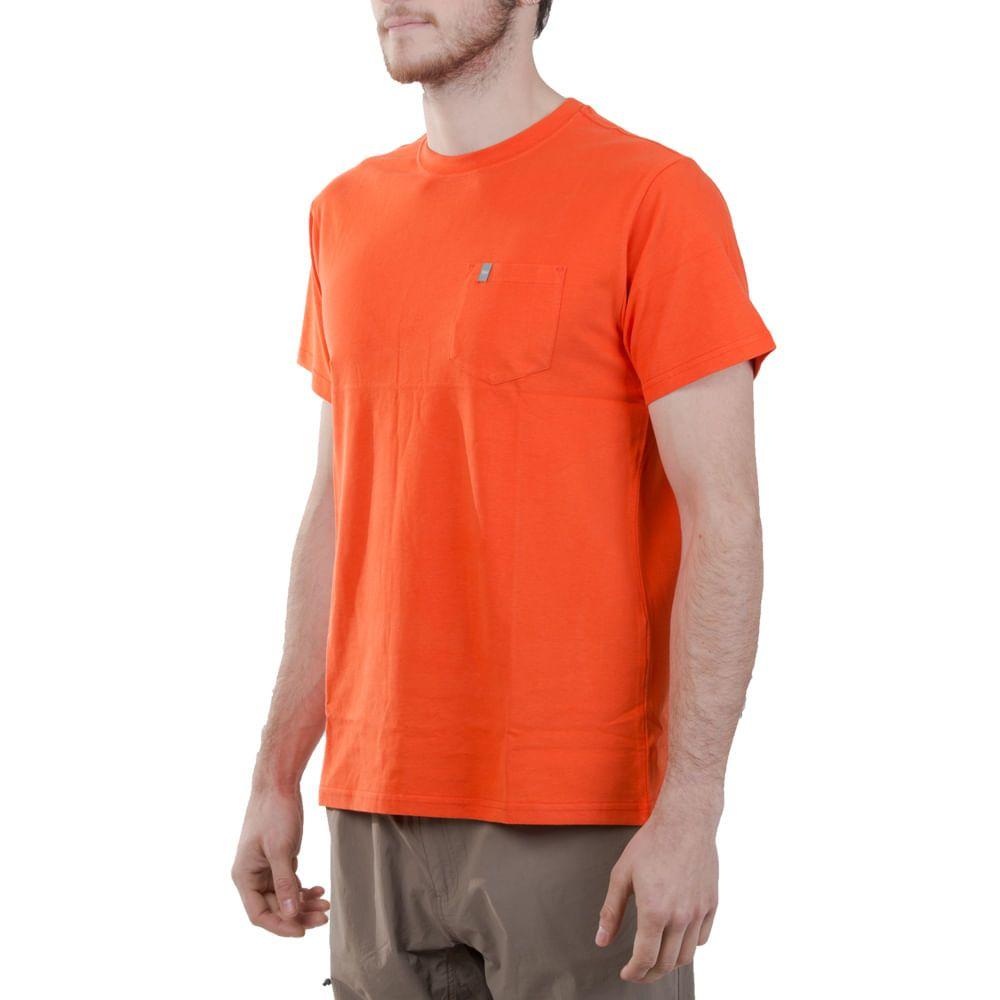 Polera Hombre Tatio Cotton T-Shirt Cafe Oscuro Lippi-1