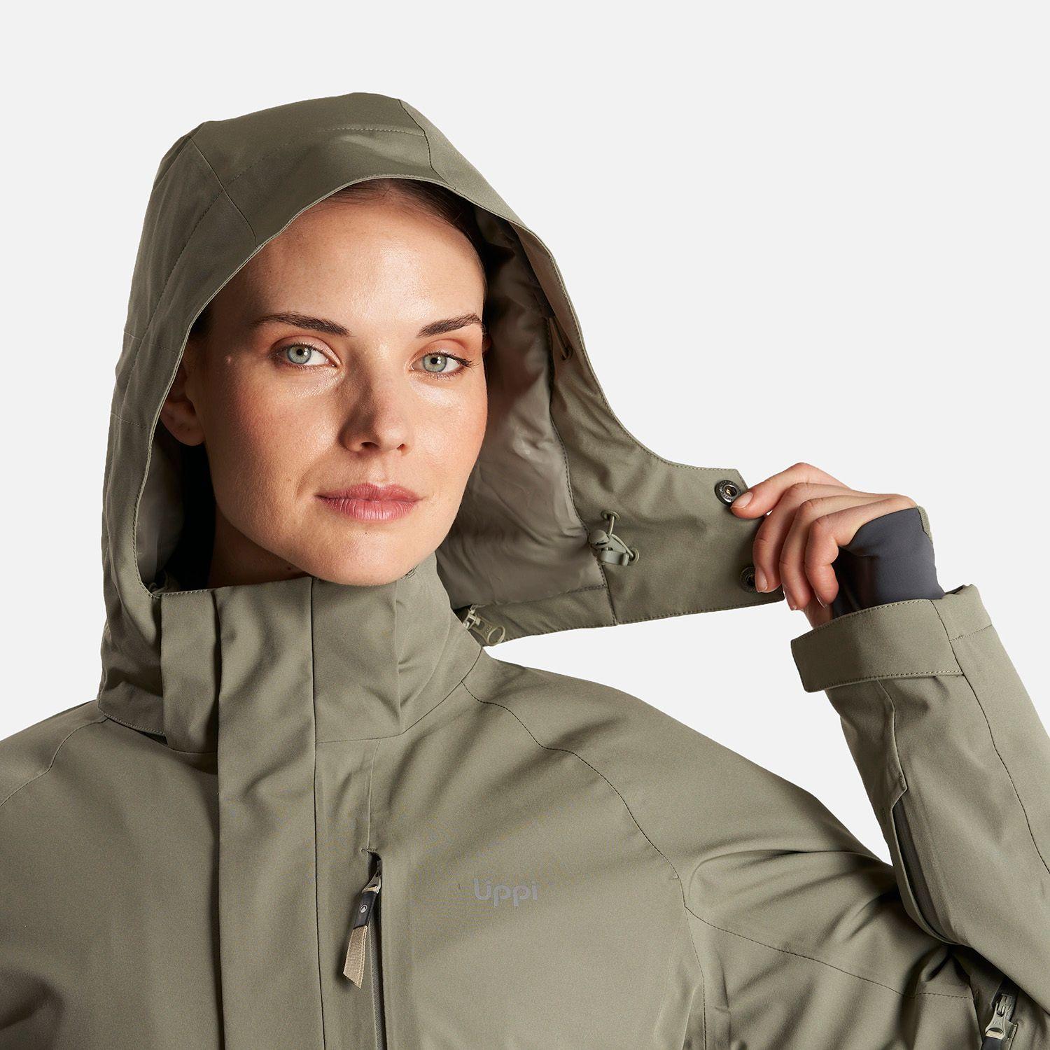 Chaqueta Mujer Andes B-Dry Hoody Jacket Laurel Lippi-4