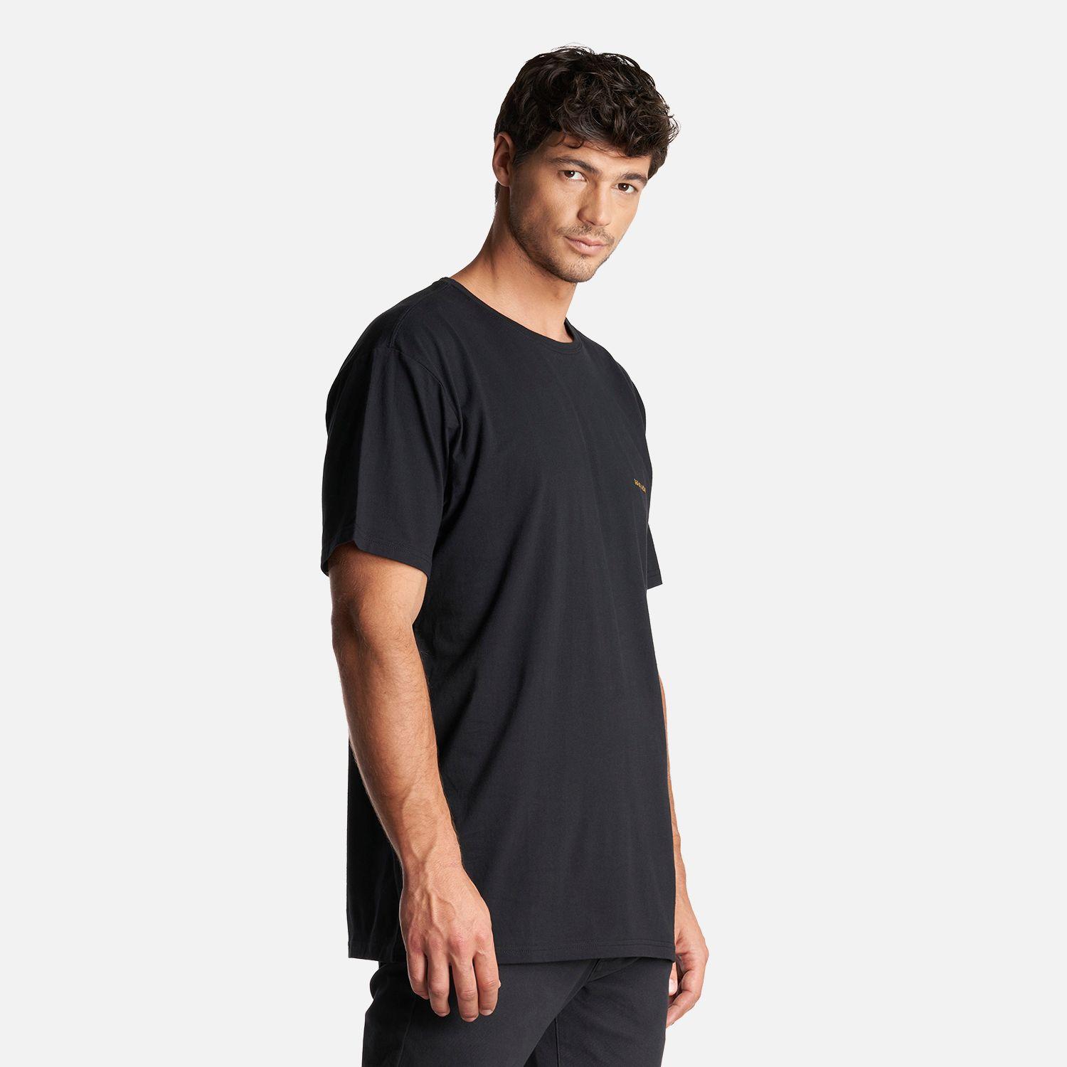 Polera Hombre Polo Negro Haka Honu V24-2