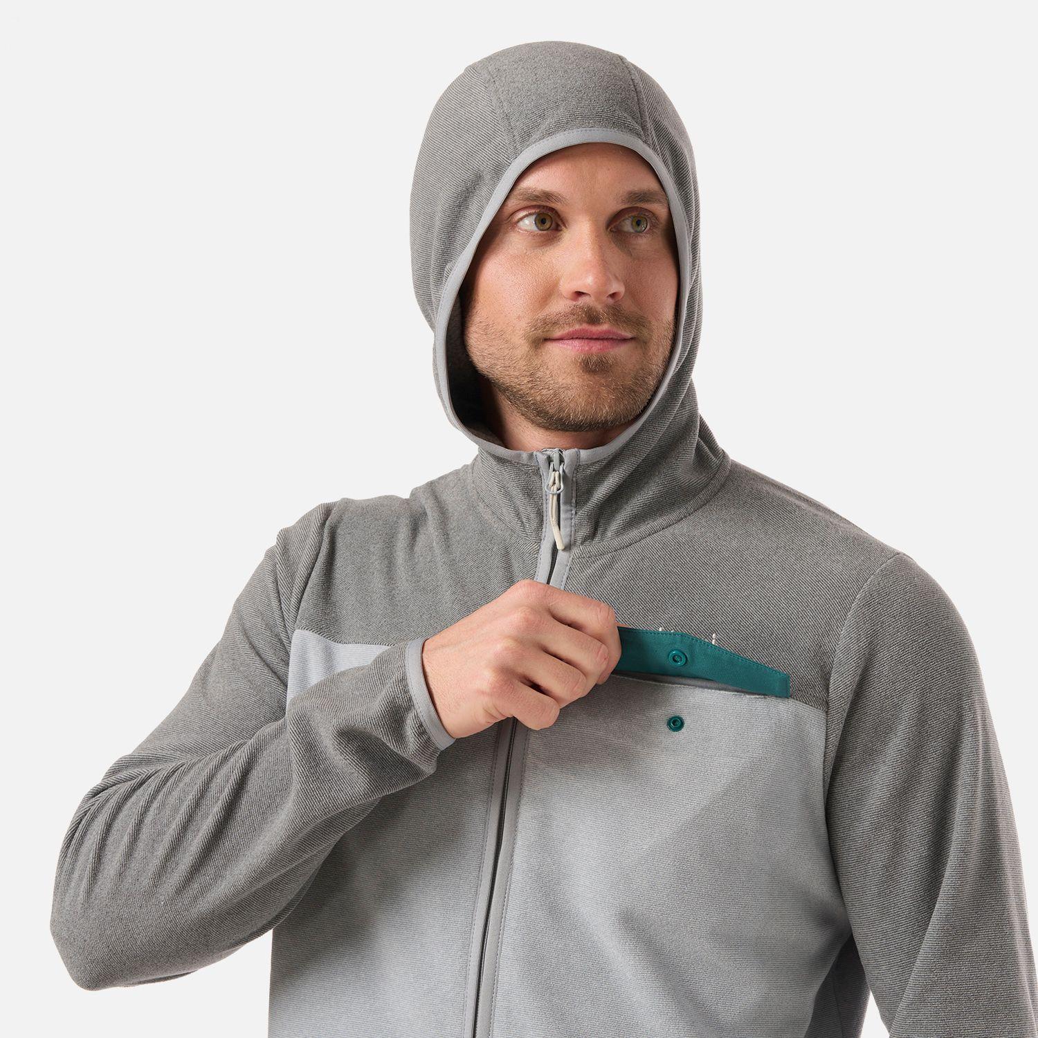 Polar Hombre Fireplace Full Zip Hoody Sweatshirt Gris Lippi V26-3
