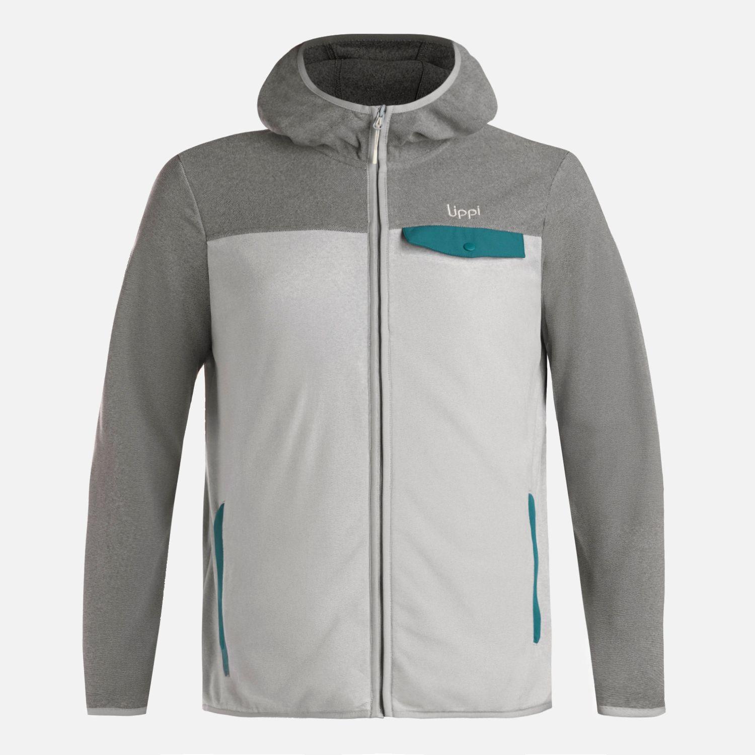 Polar Hombre Fireplace Full Zip Hoody Sweatshirt Gris Lippi V26-6