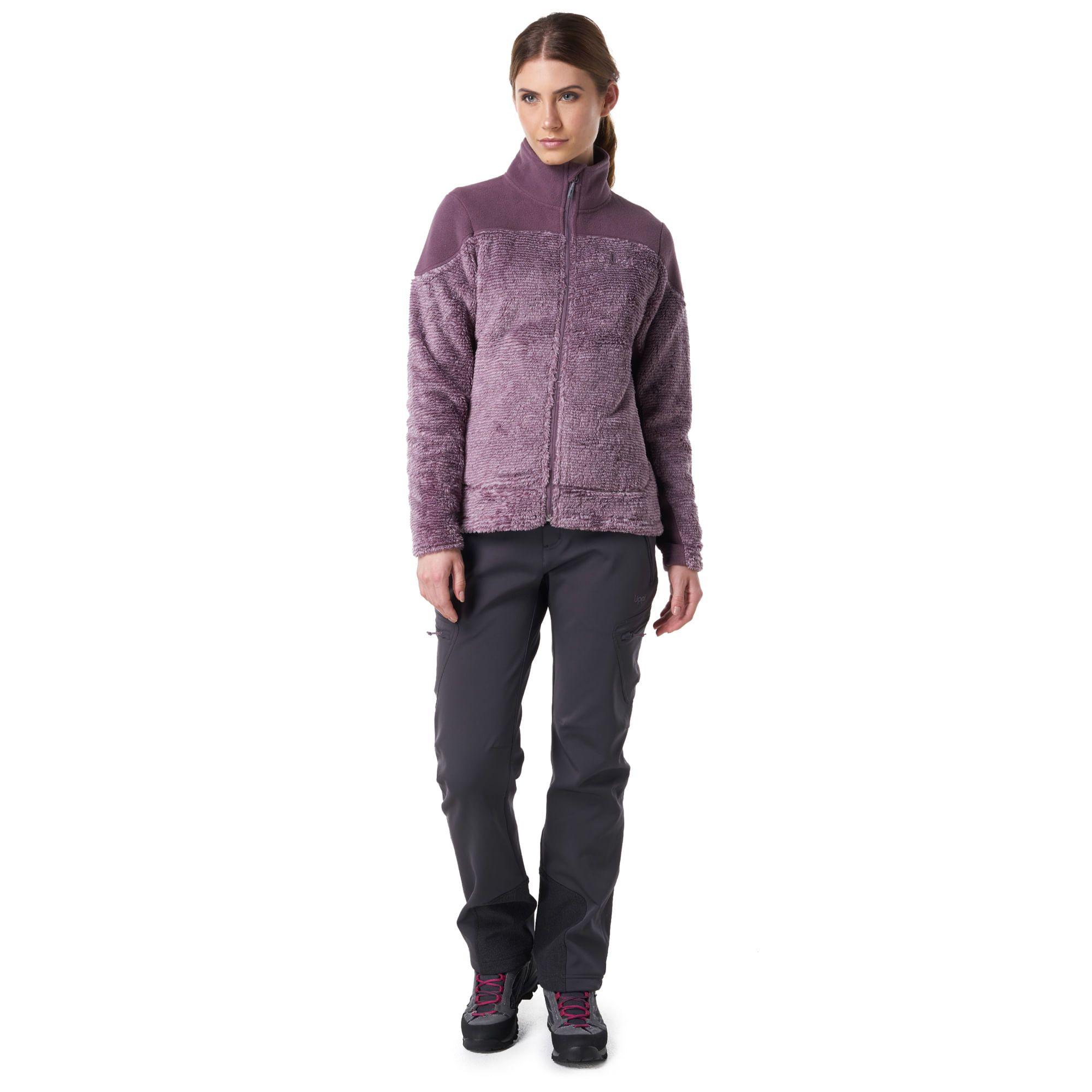 Chaqueta Mujer Ferret Shaggy-Pro Jacket Gris Claro Lippi-1