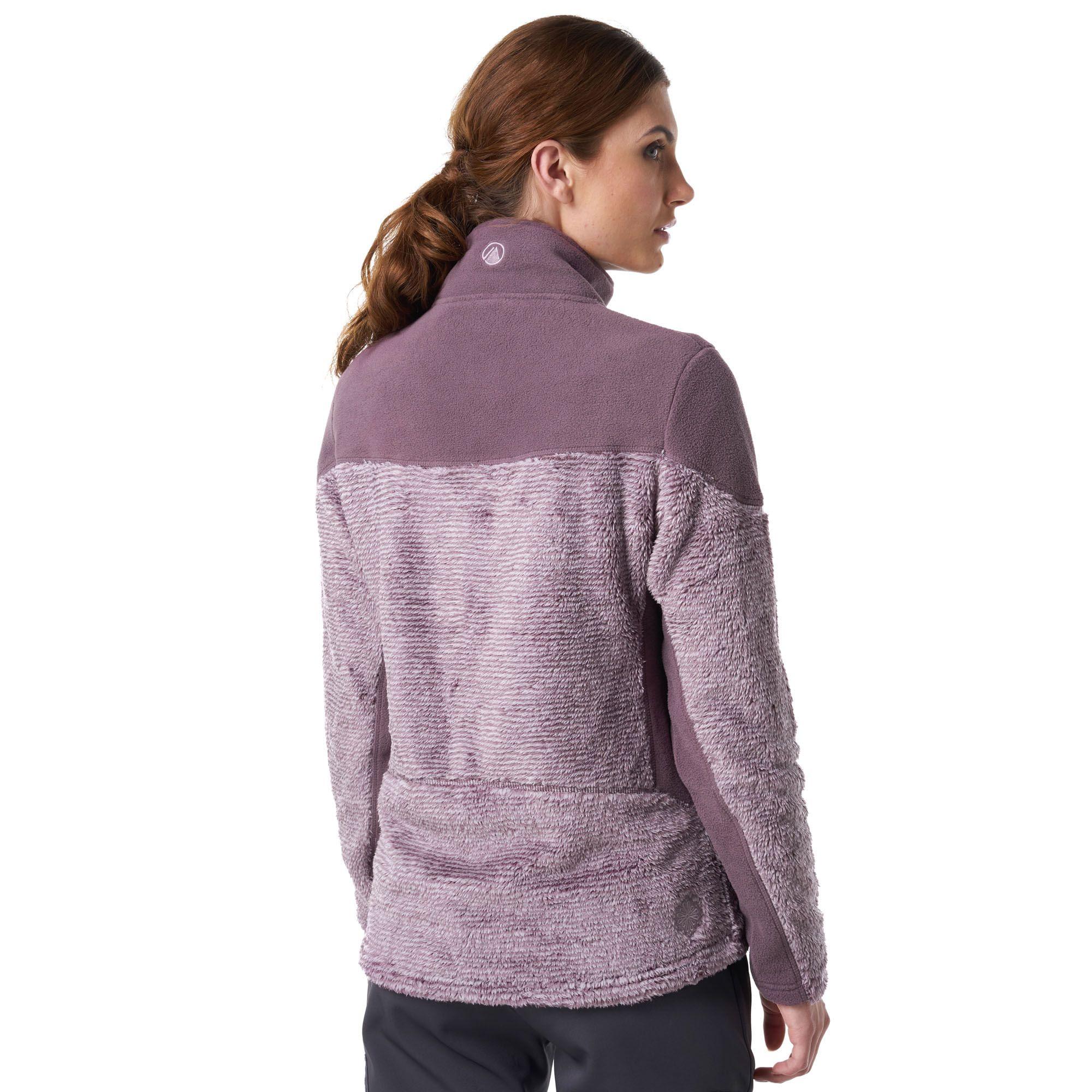 Chaqueta Mujer Ferret Shaggy-Pro Jacket Gris Claro Lippi-3