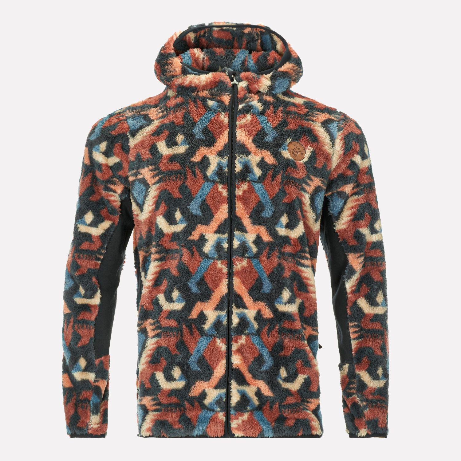 Chaqueta Hombre Calur-oso Print Terracota Haka Honu I22-0
