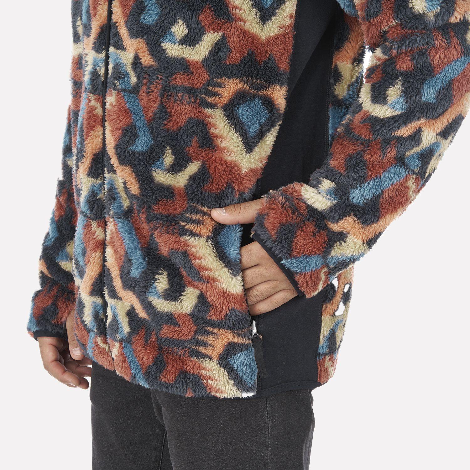 Chaqueta Hombre Calur-oso Print Terracota Haka Honu I22-1