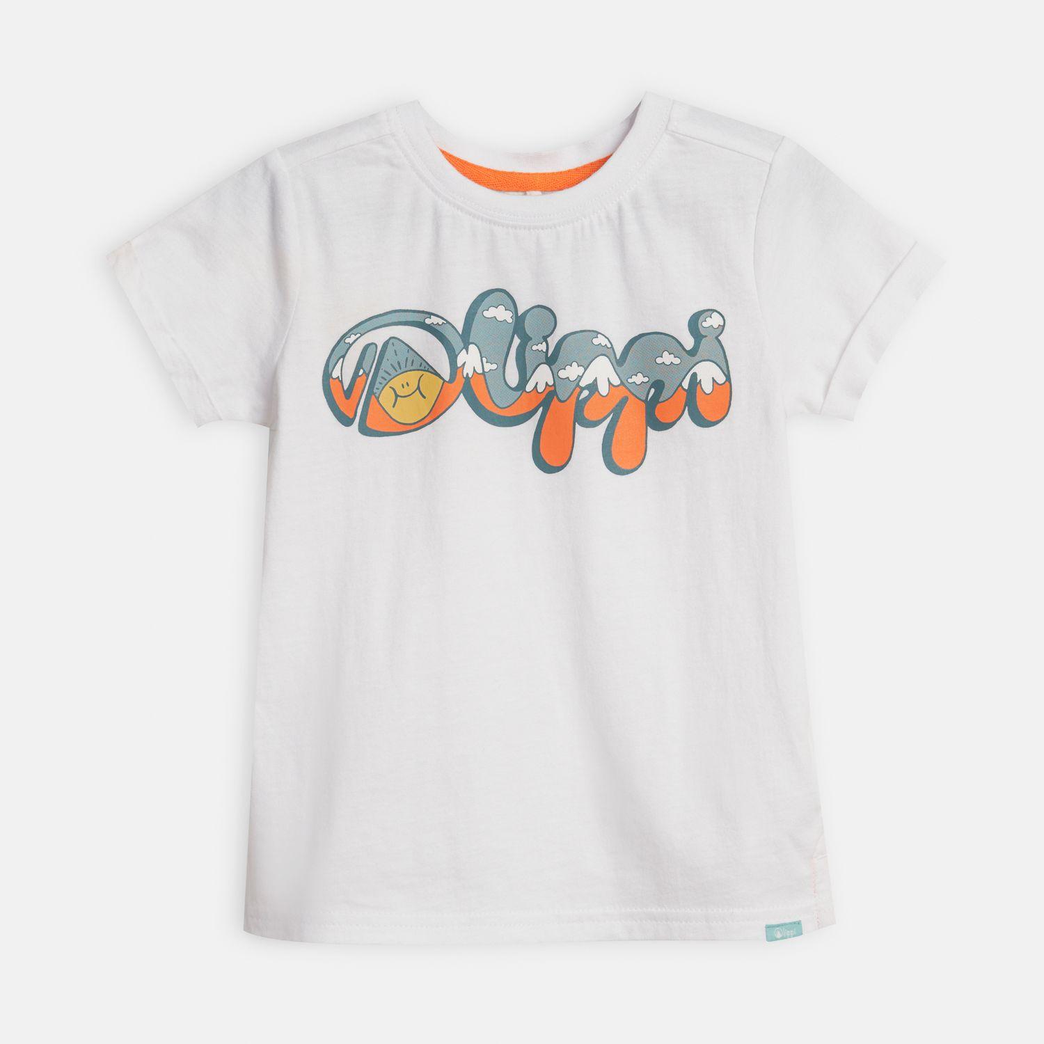 Polera Baby Boy Freedom T-Shirt Blanco Lippi-0