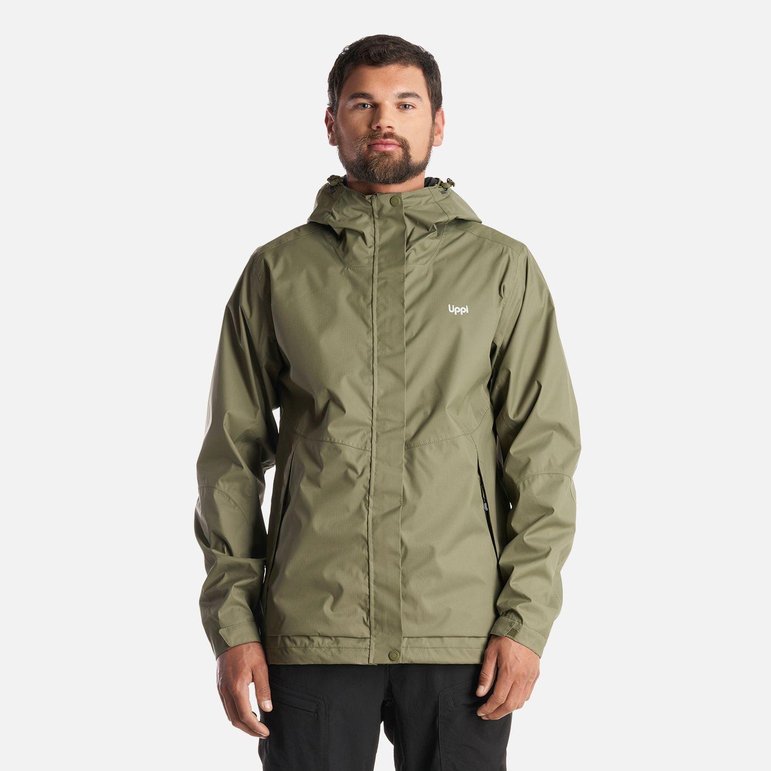 Chaqueta Hombre Blizzard B-Dry Hoody Jacket Verde Oliva Lippi-1