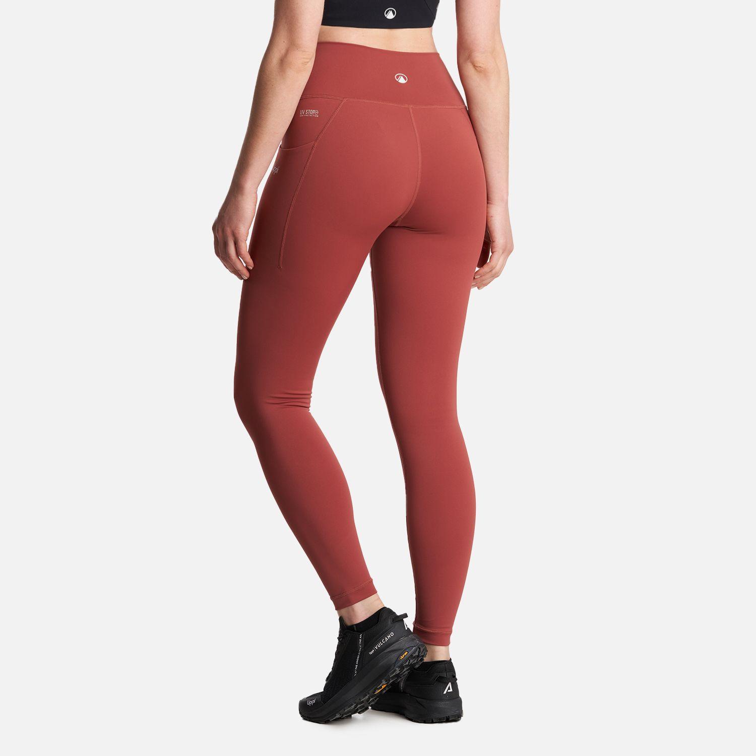 Calza Mujer  In-Action Sport Leggings Rosa Oscuro Lippi-3