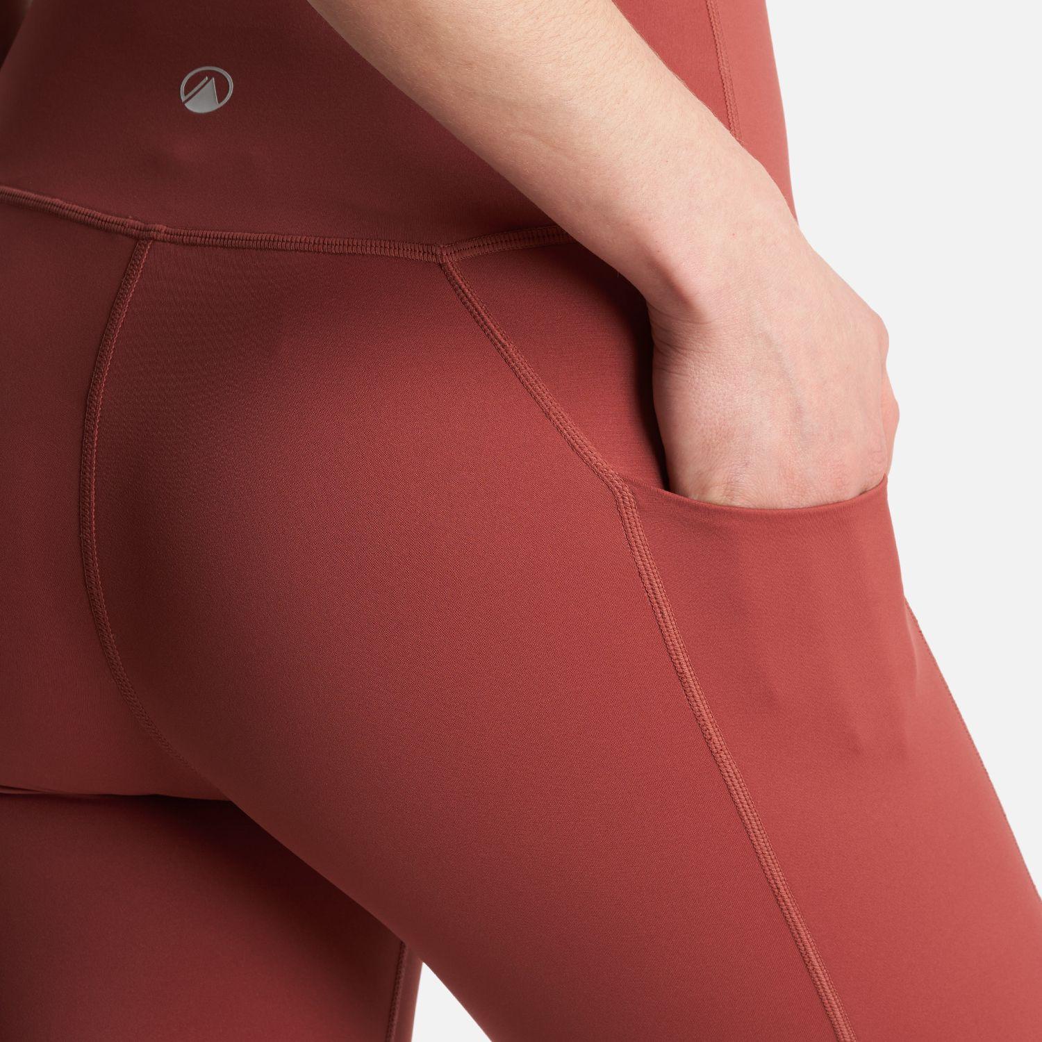 Calza Mujer  In-Action Sport Leggings Rosa Oscuro Lippi-5