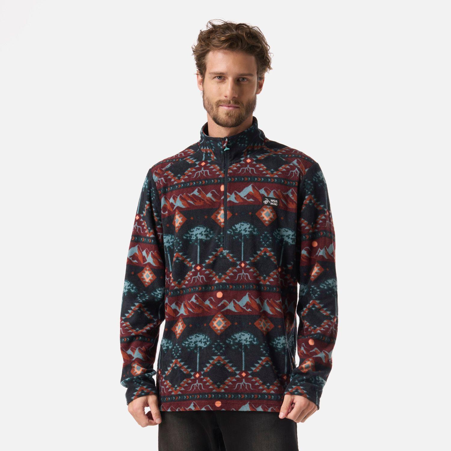 Polar Hombre Asegurao Print Azul Noche Haka Honu V26-0