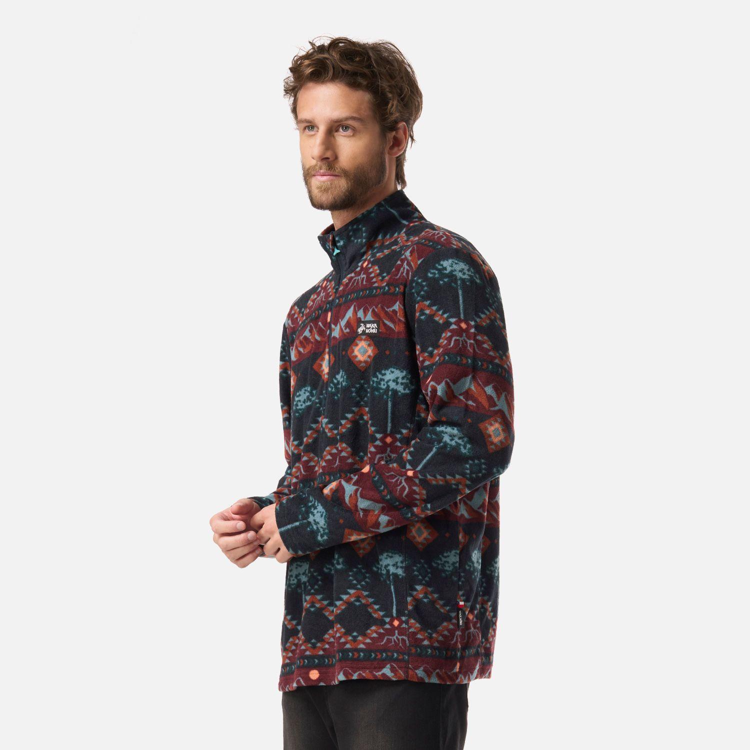 Polar Hombre Asegurao Print Azul Noche Haka Honu V26-1
