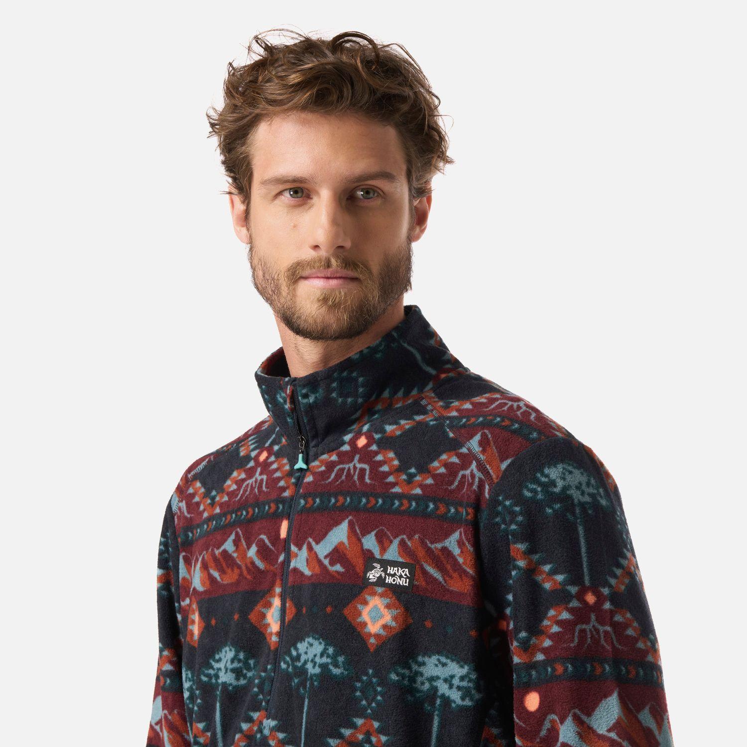 Polar Hombre Asegurao Print Azul Noche Haka Honu V26-3