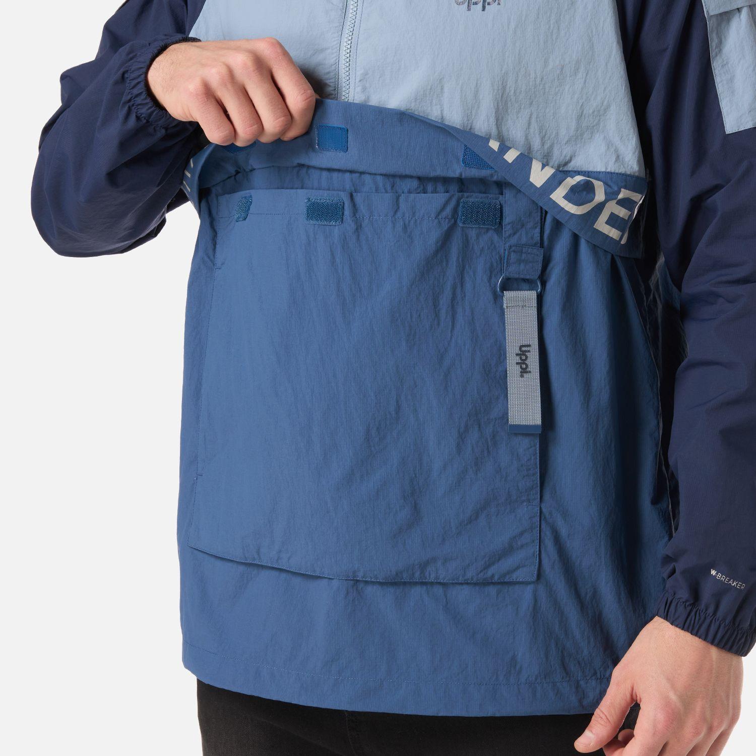 Chaqueta Hombre WindCity WindBreaker 1/4 Zip Jacket Azul Lippi V26-4