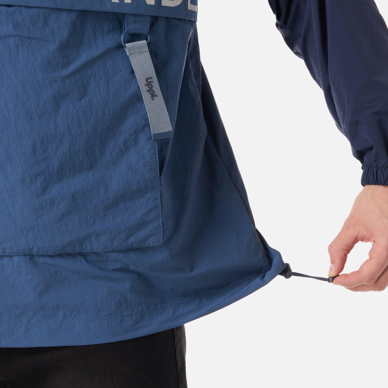 Chaqueta Hombre WindCity WindBreaker 1/4 Zip Jacket Azul Lippi V26-6