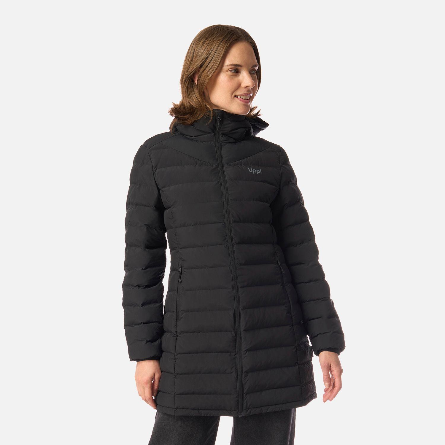 Chaqueta Mujer Snowmass Long Steam-pro Hoody Jacket Negro Lippi-0