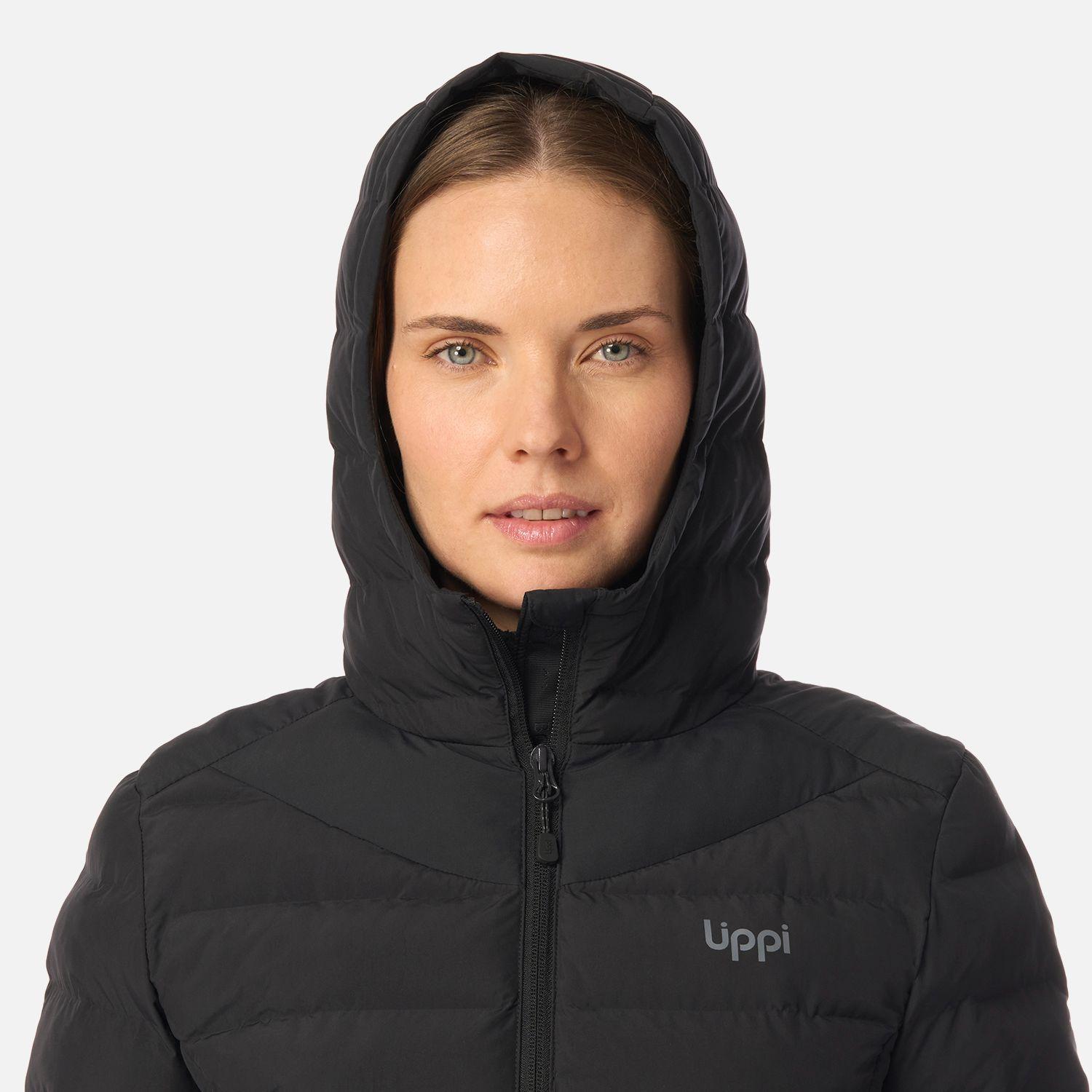Chaqueta Mujer Snowmass Long Steam-pro Hoody Jacket Negro Lippi-3
