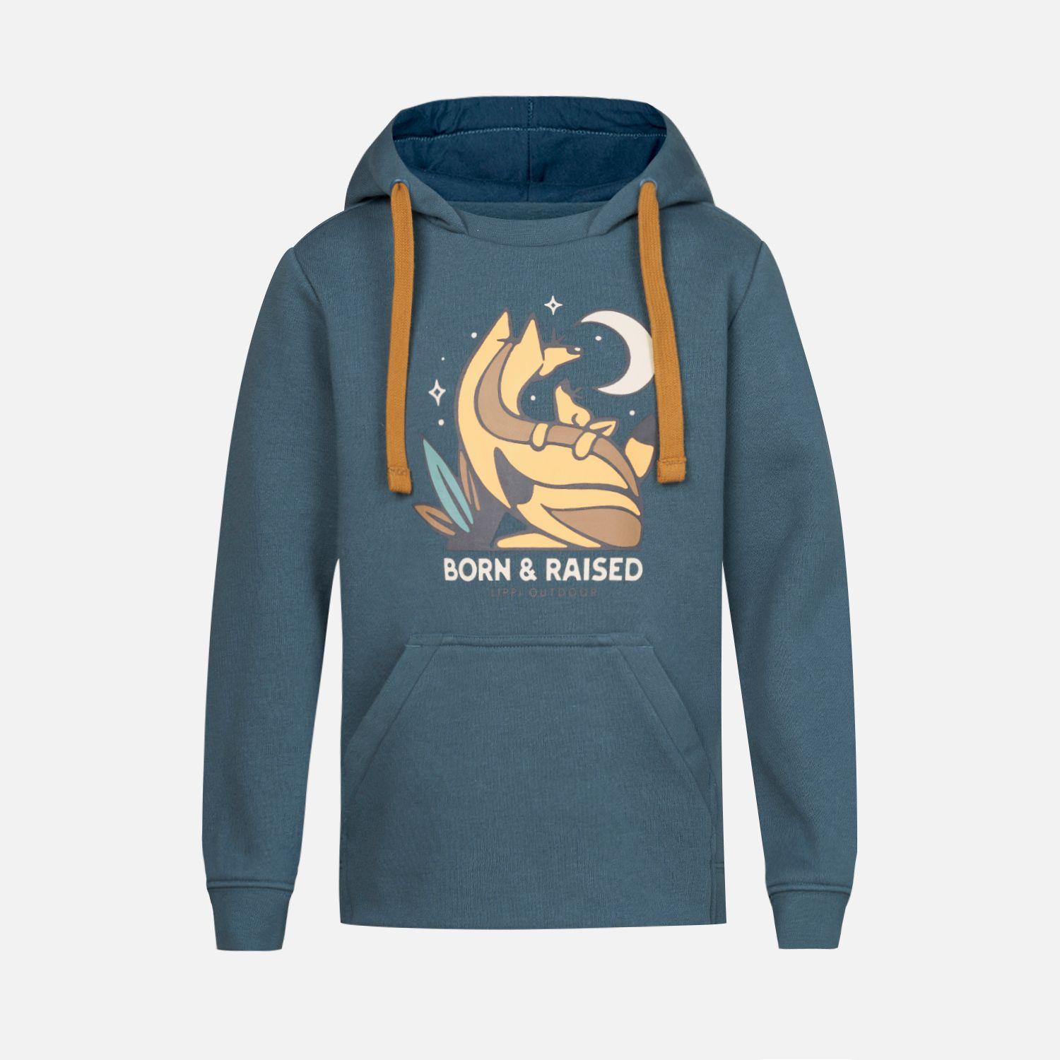 Poleron Niño Insigne Hoody Sweatshirt Azul Noche Lippi V23-0