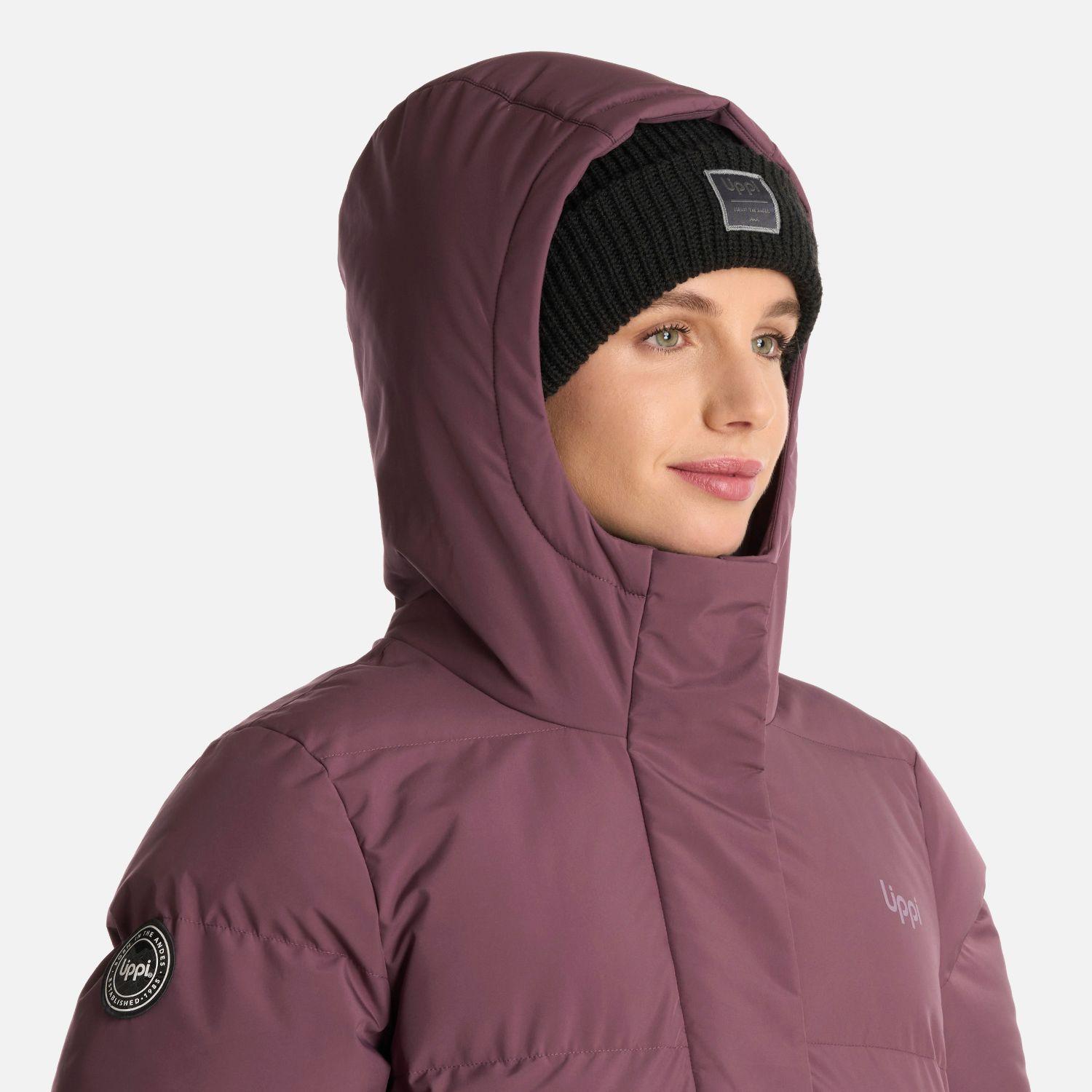 Chaqueta Mujer Long And Warm SteamPro Hoody Morado Lippi I25-3