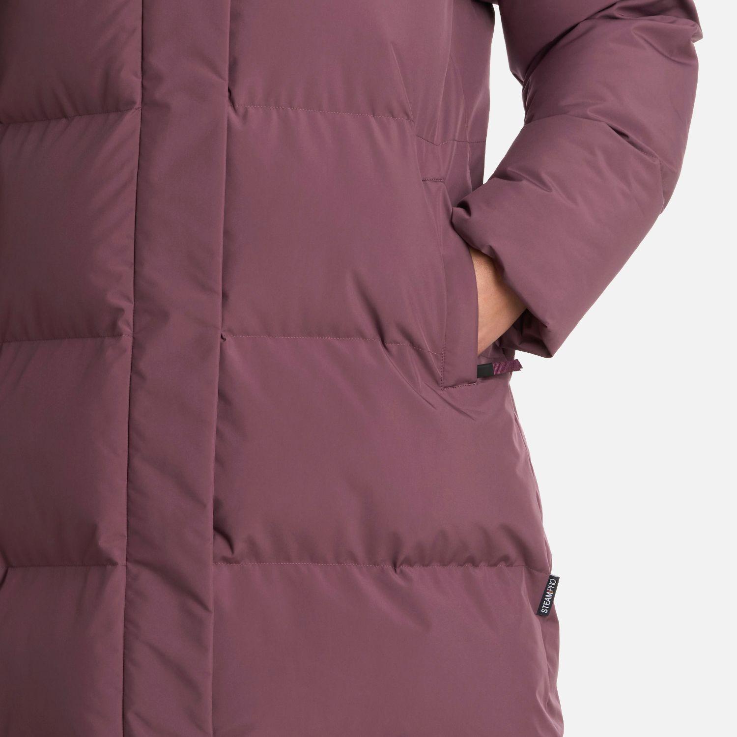 Chaqueta Mujer Long And Warm SteamPro Hoody Morado Lippi I25-4