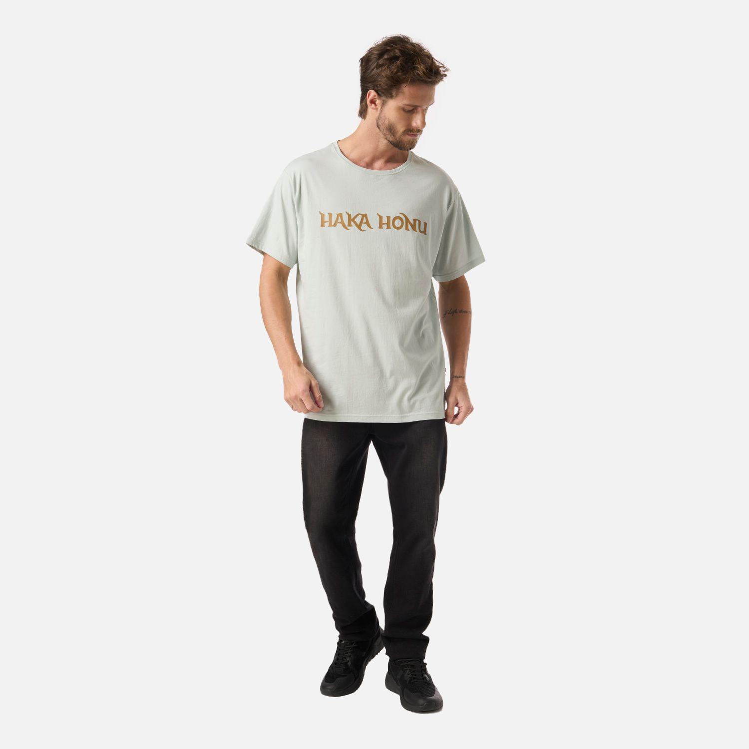 Polera Hombre Logo Celeste Haka Honu V26-4
