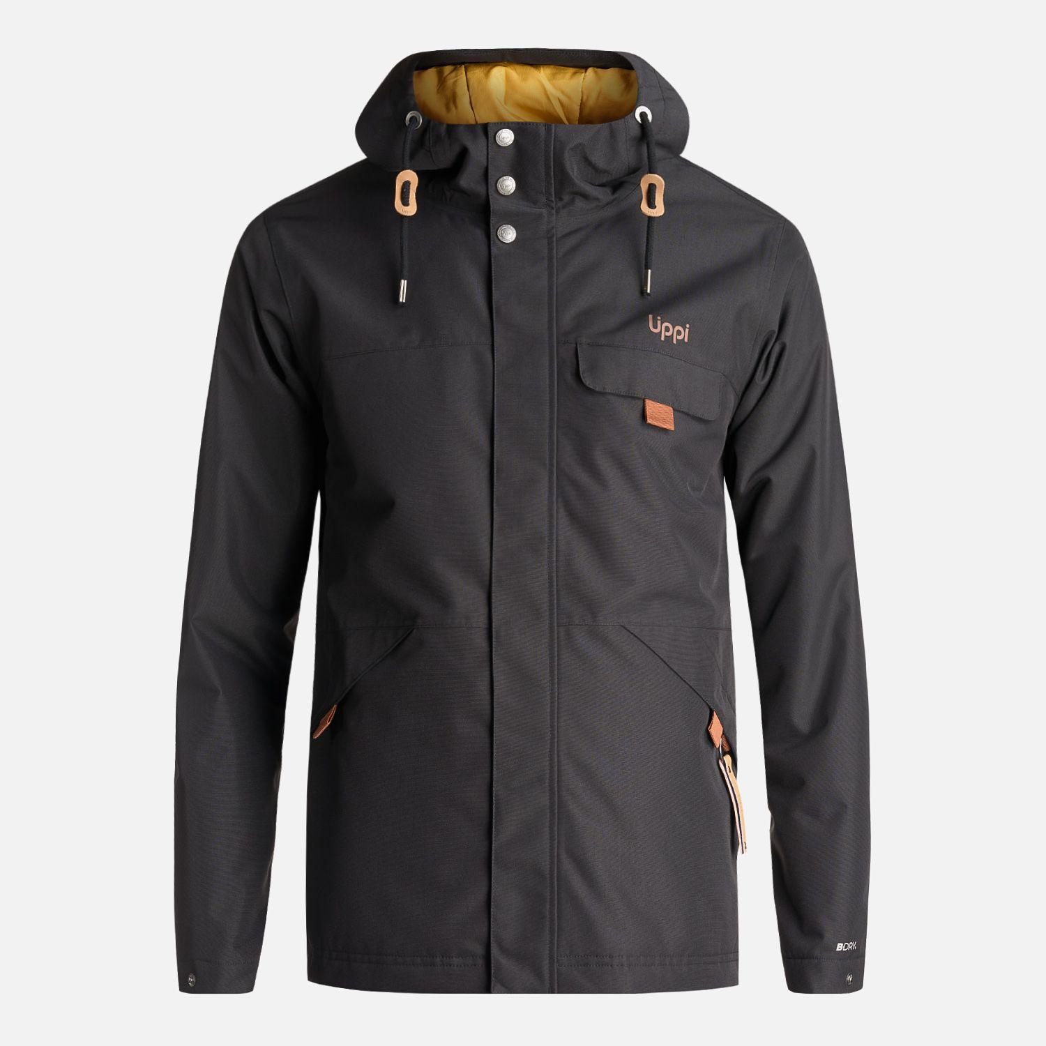 Chaqueta Teen Boy Rainy B-Dry Hoody Jacket Negro Lippi-0