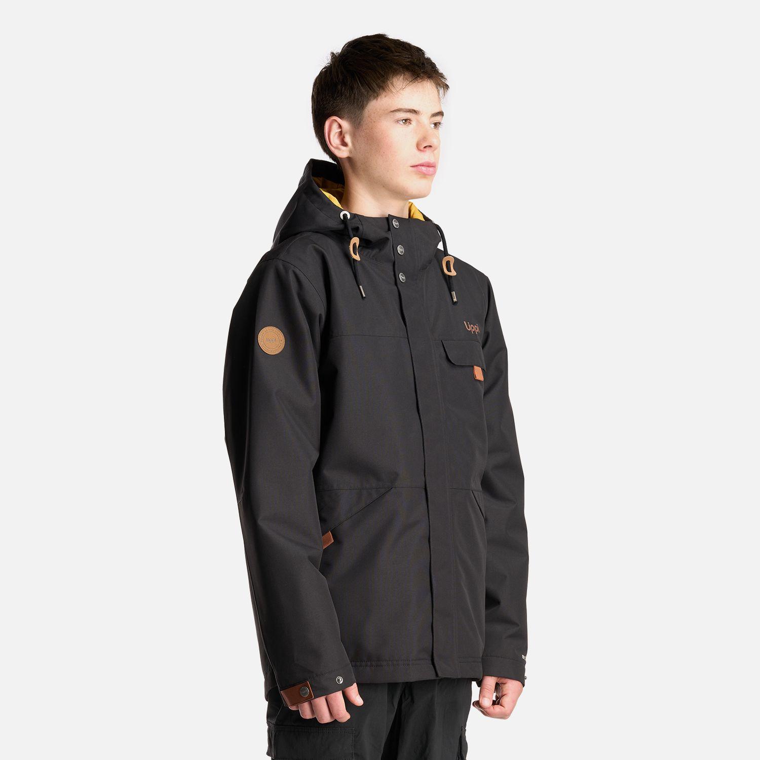 Chaqueta Teen Boy Rainy B-Dry Hoody Jacket Negro Lippi-2