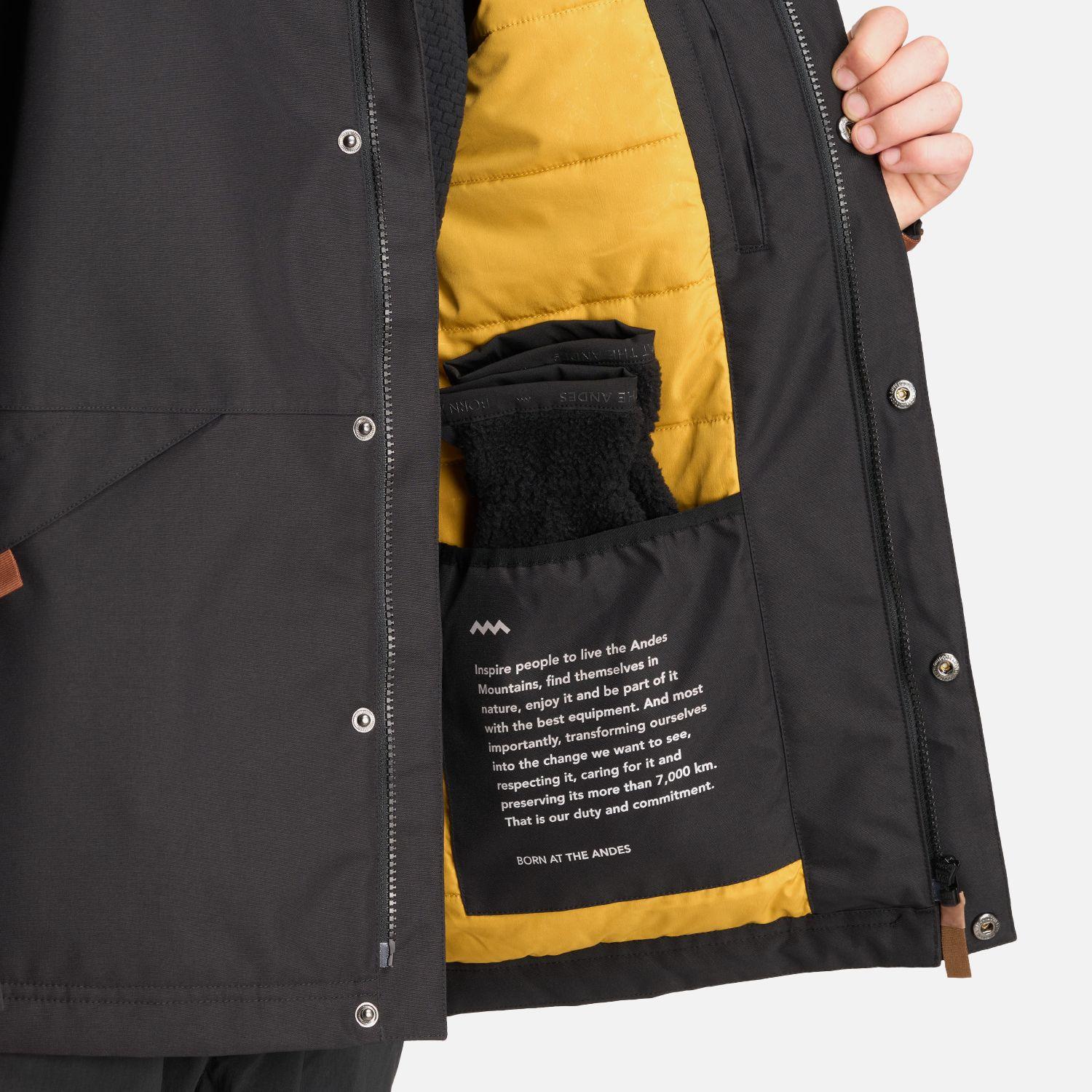 Chaqueta Teen Boy Rainy B-Dry Hoody Jacket Negro Lippi-8