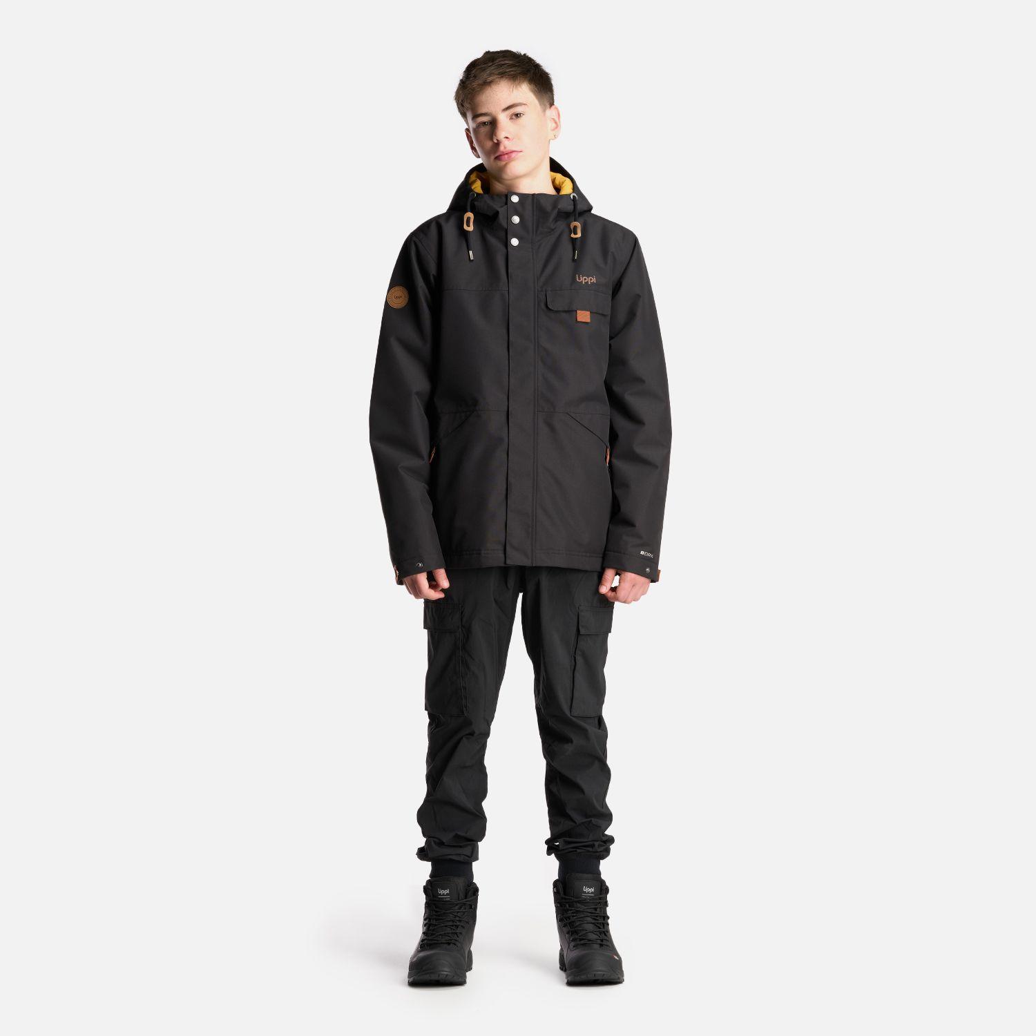 Chaqueta Teen Boy Rainy B-Dry Hoody Jacket Negro Lippi-9