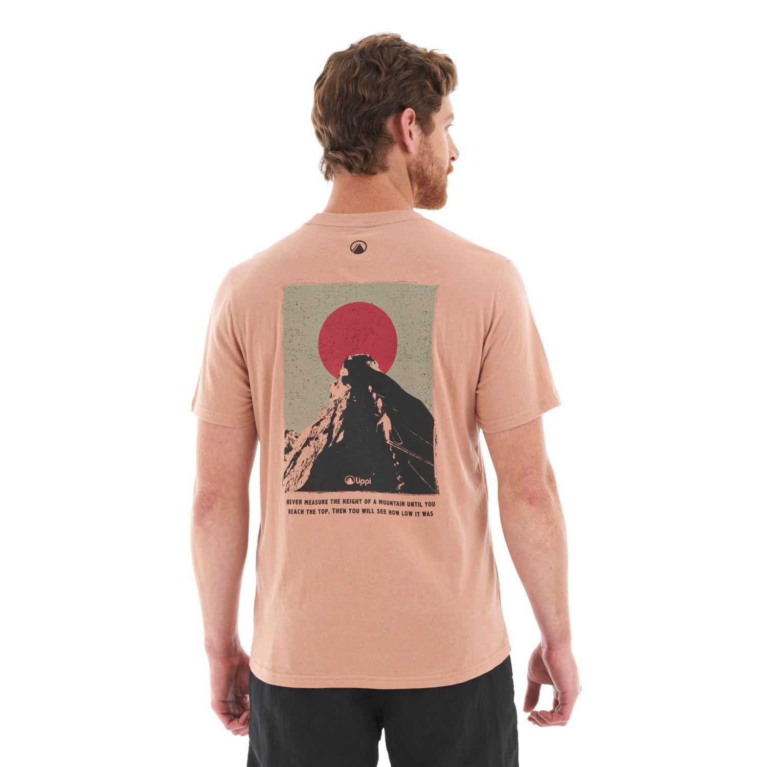 Polera Hombre Hikers UV-Stop T-Shirt Camel Lippi-5