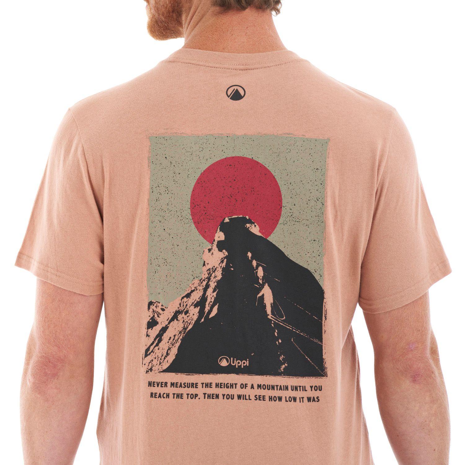 Polera Hombre Hikers UV-Stop T-Shirt Camel Lippi-6