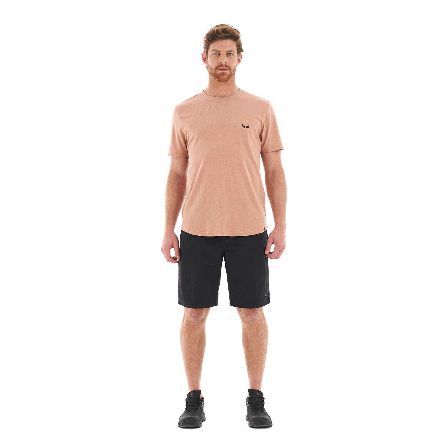 Polera Hombre Hikers UV-Stop T-Shirt Camel Lippi-7