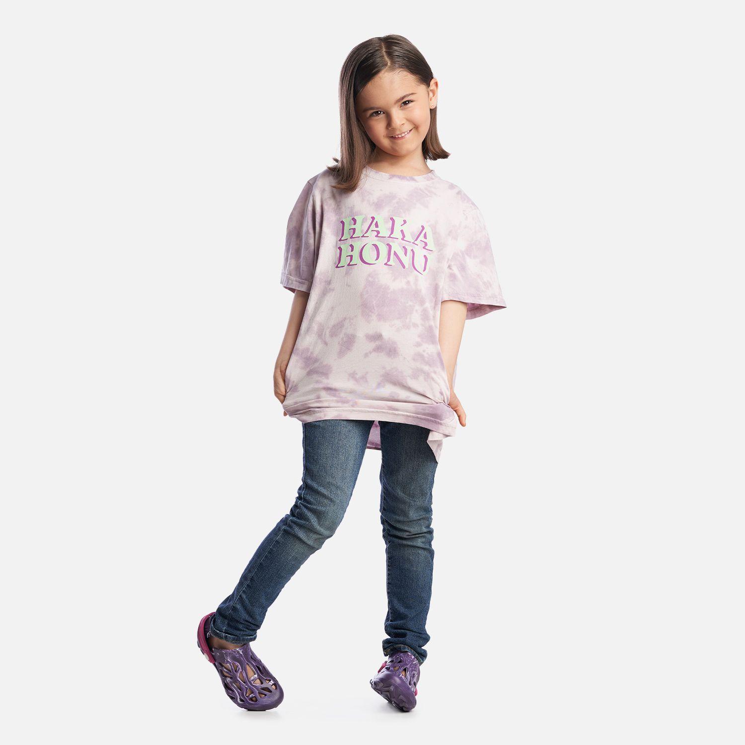 Polera Niña Tormenta Lila Haka Honu-5