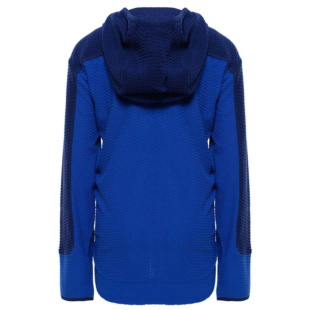 Poleron Niño Saltamontes Nano-F 1/4 Zip Hoody Azul Oscuro / Azul Lippi-1