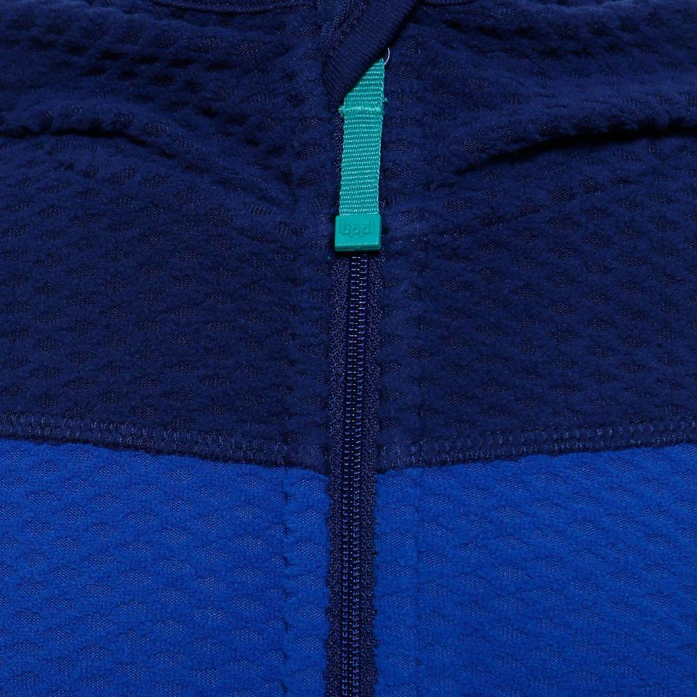 Poleron Niño Saltamontes Nano-F 1/4 Zip Hoody Azul Oscuro / Azul Lippi-2
