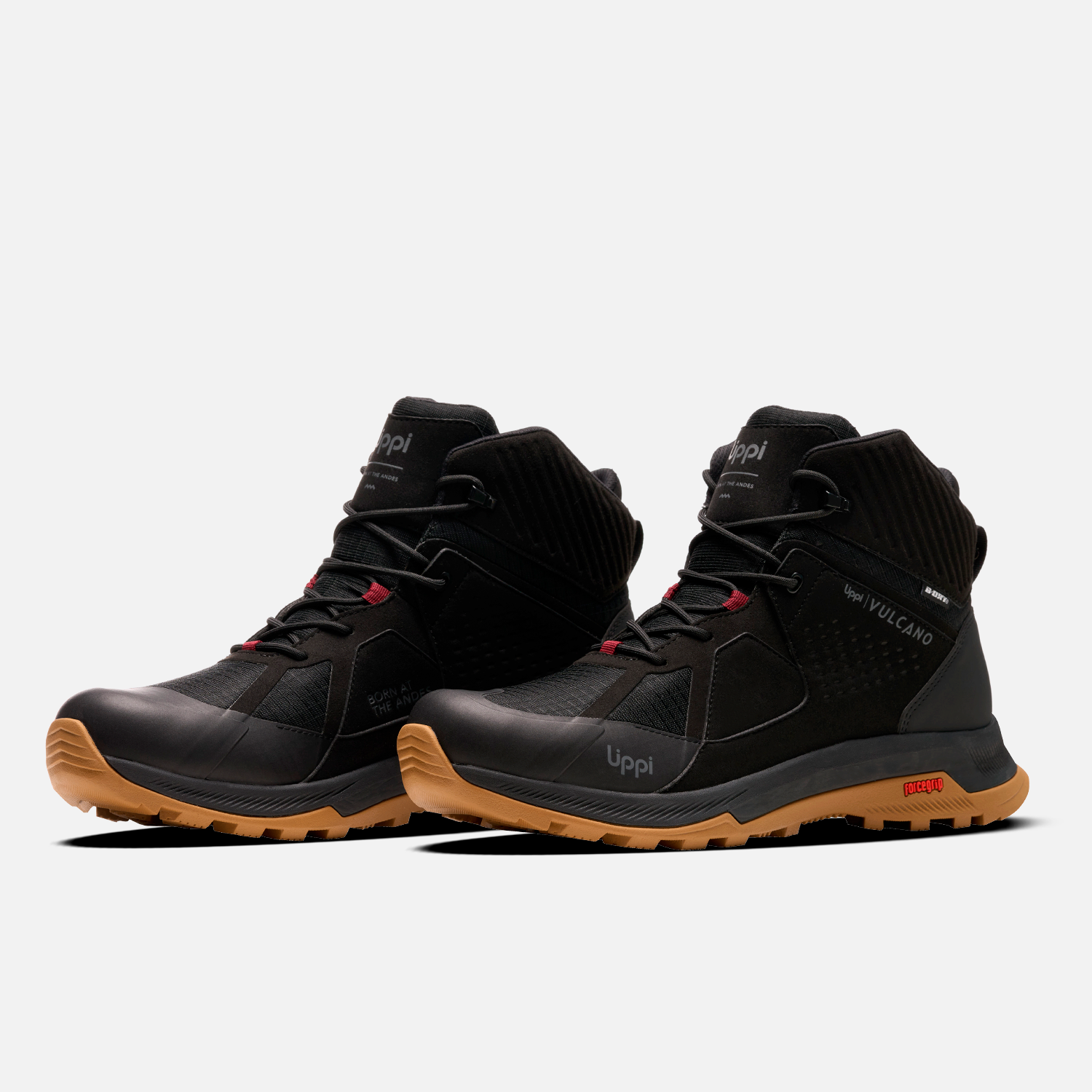 Zapatilla Hombre Vulcano Onyx Mid B-dry Negro Lippi I25-3