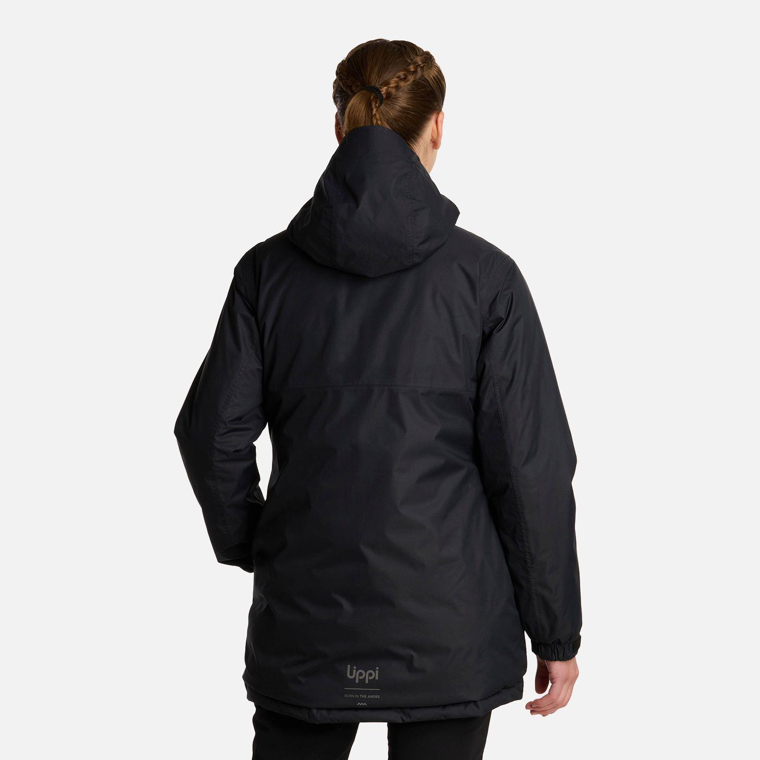 Chaqueta Mujer Gunther B-Dry Hoody Jacket Negro Lippi I25-2