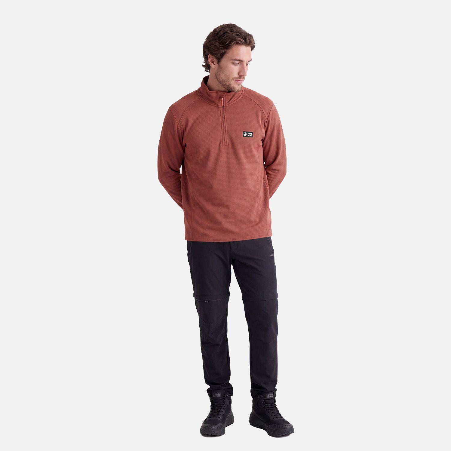 Polerón Hombre Taina Terracota Haka Honu V27-2