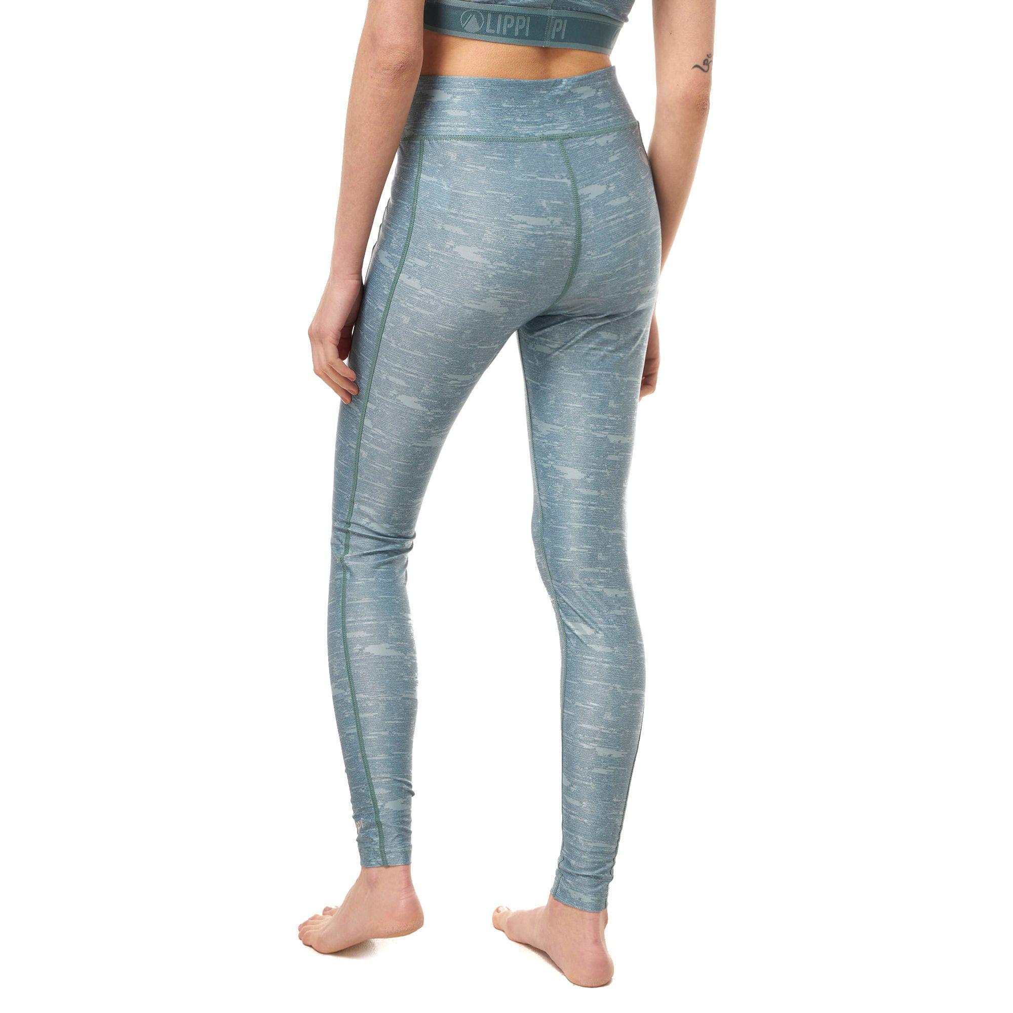 Calza Mujer Active Leggins Print Azul Lippi-3