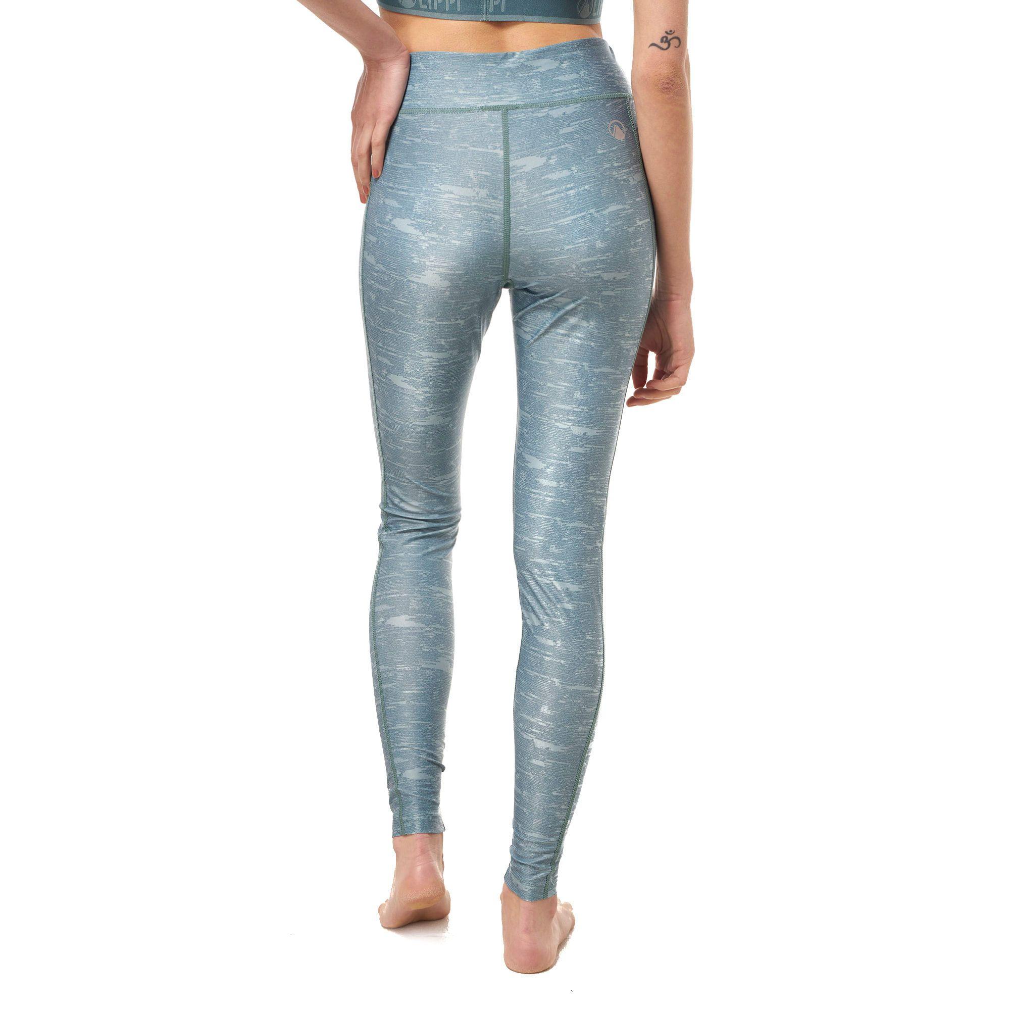 Calza Mujer Active Leggins Print Azul Lippi-4
