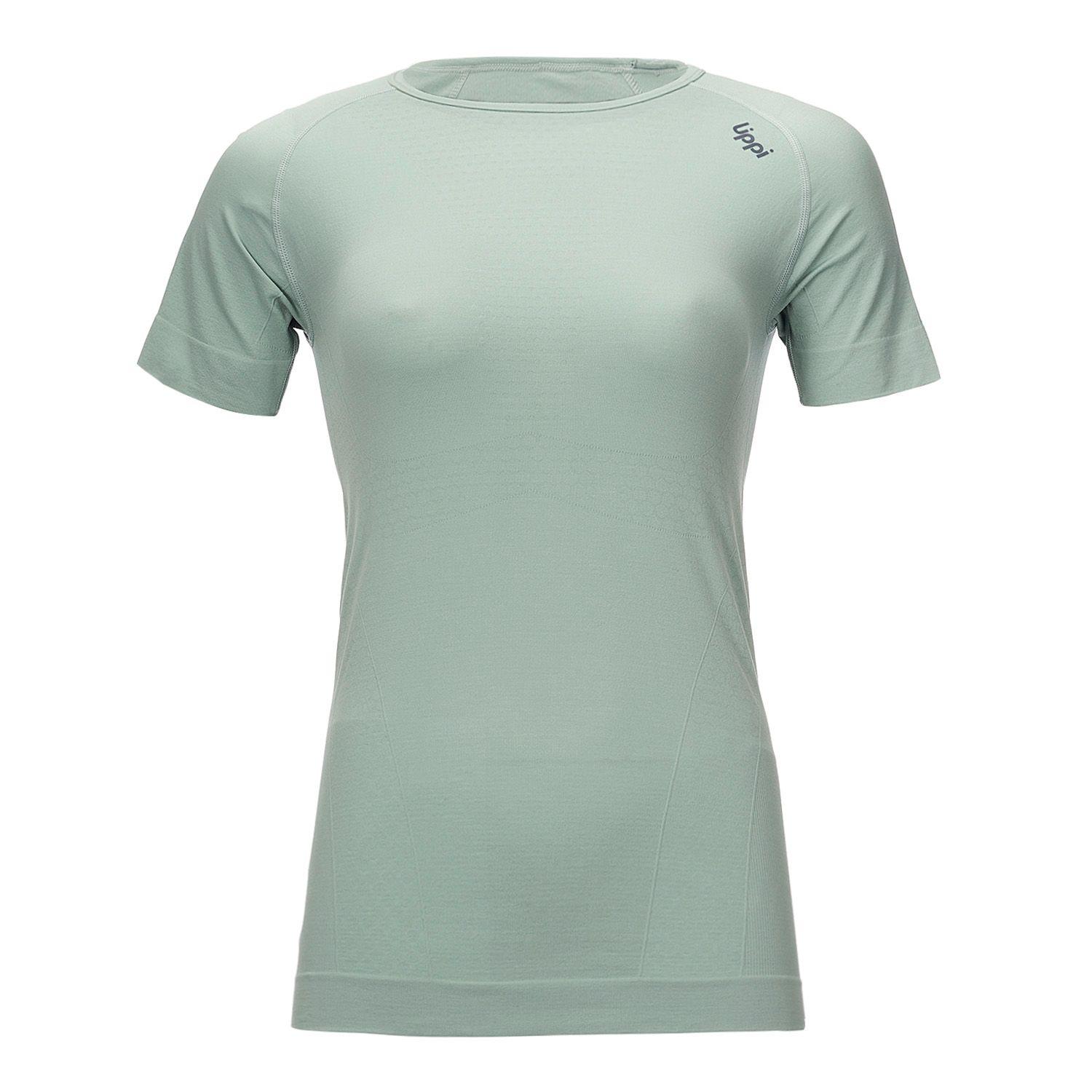 Primera Capa Mujer Skintec 1000 Seamless Short Sleeve Jade Lippi-0