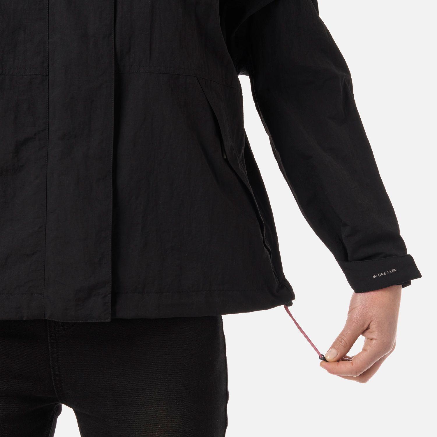 Chaqueta Mujer CityMe WindBreaker Hoody Jacket Negro Lippi V26-5