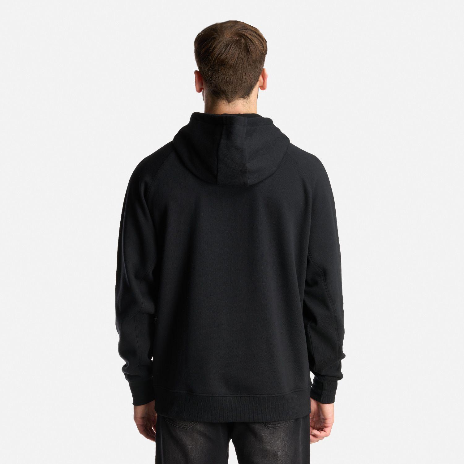Poleron Hombre Insigne Hoody Sweatshirt Front Print Negro Lippi I24-4