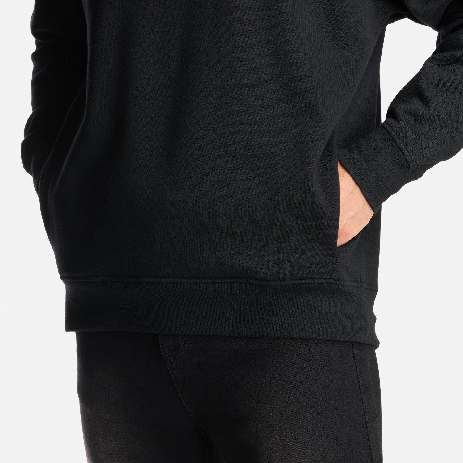 Poleron Hombre Insigne Hoody Sweatshirt Front Print Negro Lippi I24-6