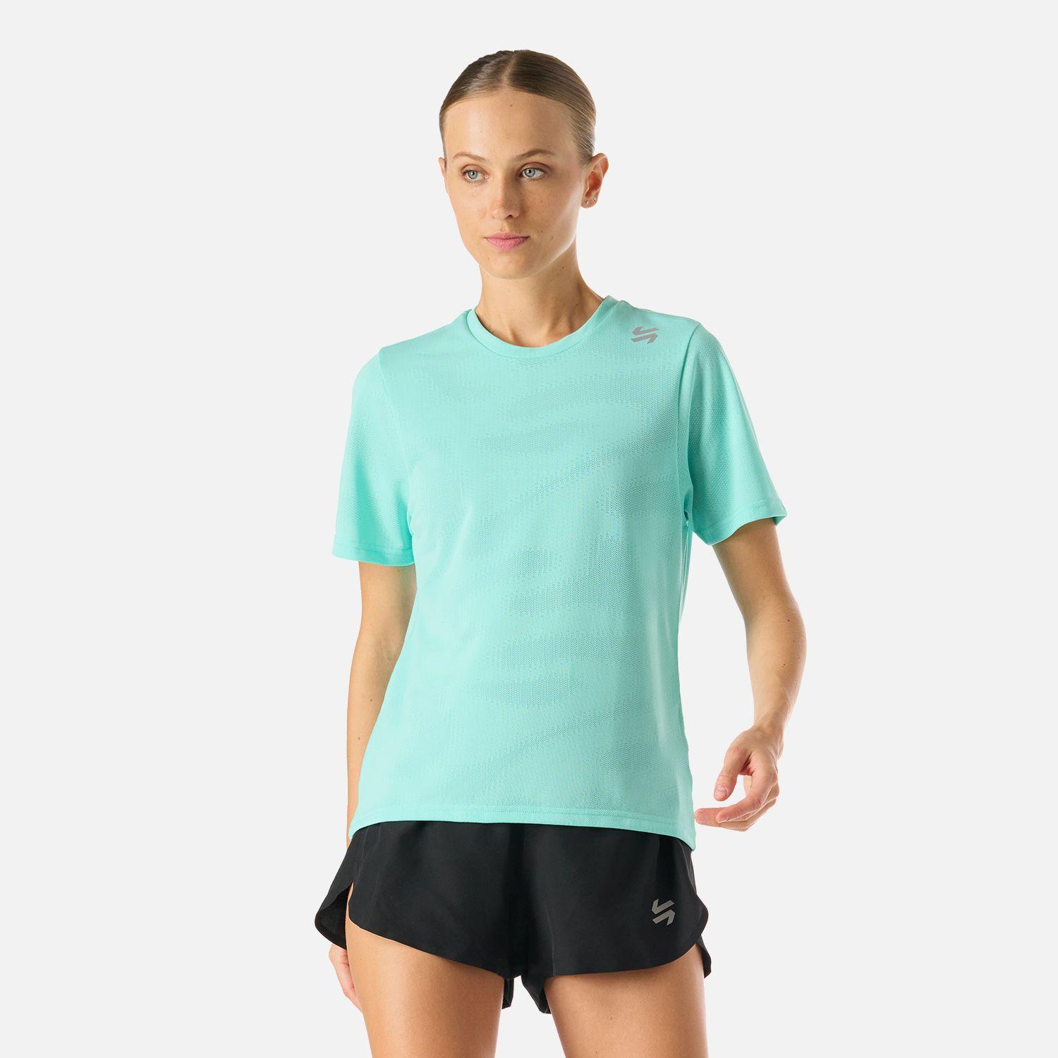 Polera Mujer Built To Move Pro T-Shirt Jade Vulcano-0